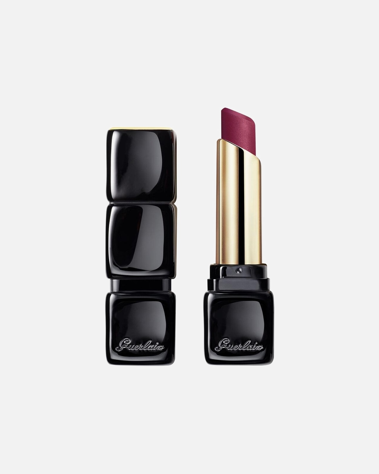 Pomadka do ust w sztyfcie dla Unisex Guerlain KissKiss Tender Matte 880 - CARESS PLUM