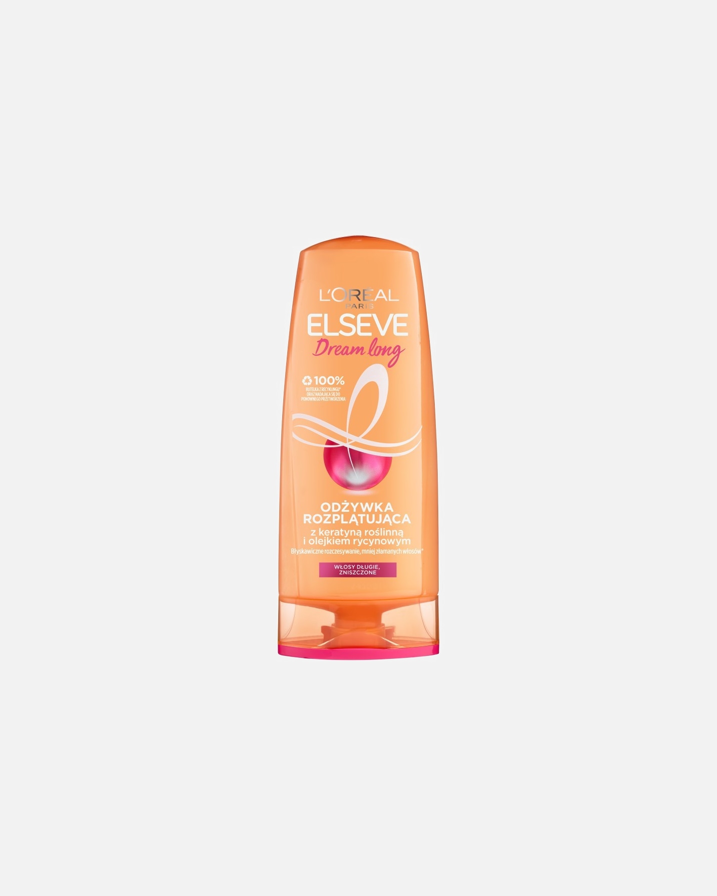 Odżywka do włosów do spłukiwania dla Unisex Elseve Elseve Dream Long Odżywka Rozplątująca do długich włosów 200 ml