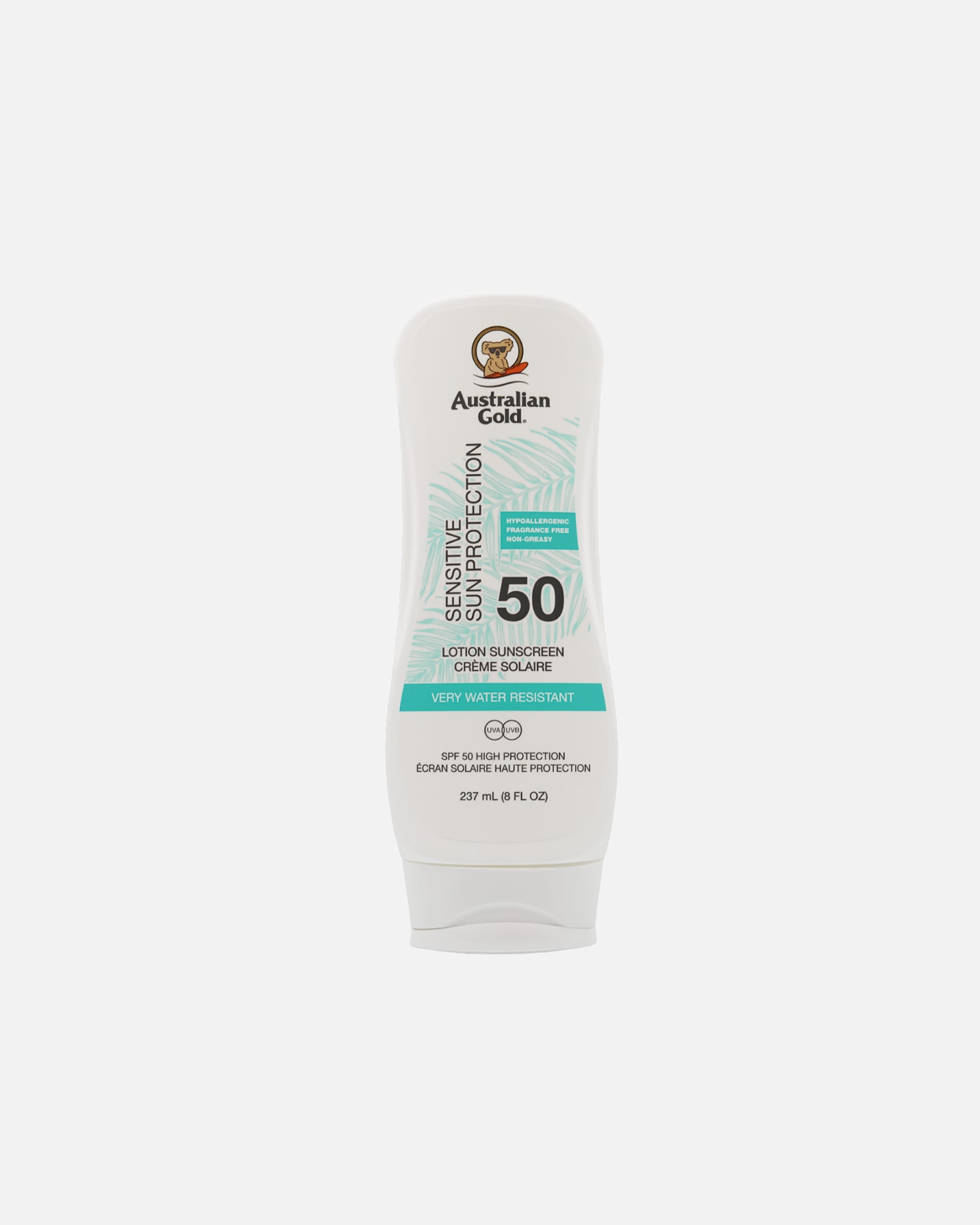 Krem do opalania dla Unisex Australian Gold Balsam do skóry wrażliwej SPF 50 237 ml