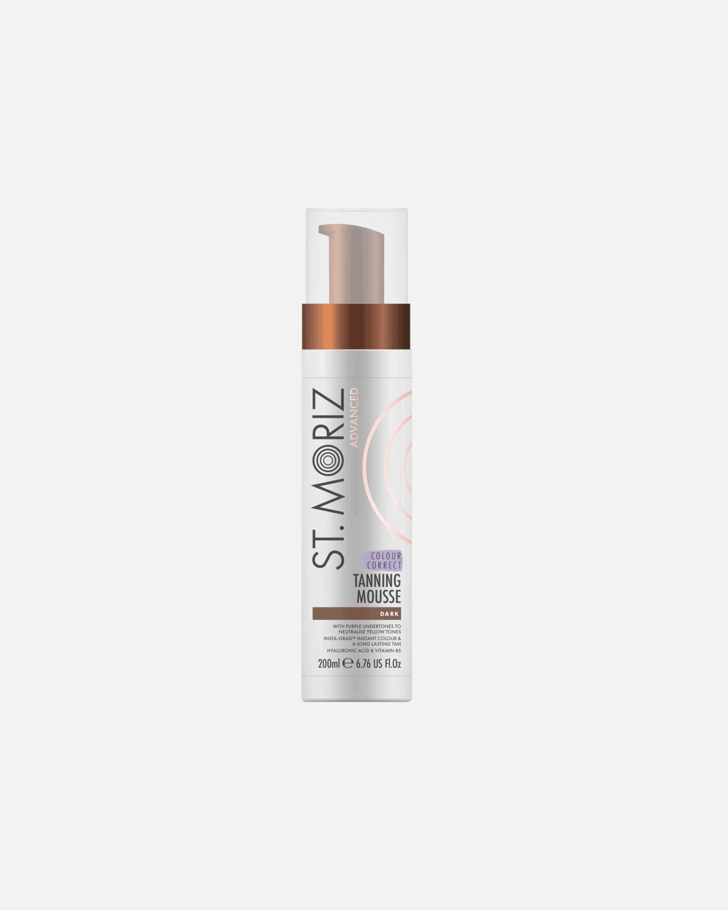 Samoopalacz dla Unisex St. Moriz Advanced Pro Colour Correcting Mousse Dark 200 ml