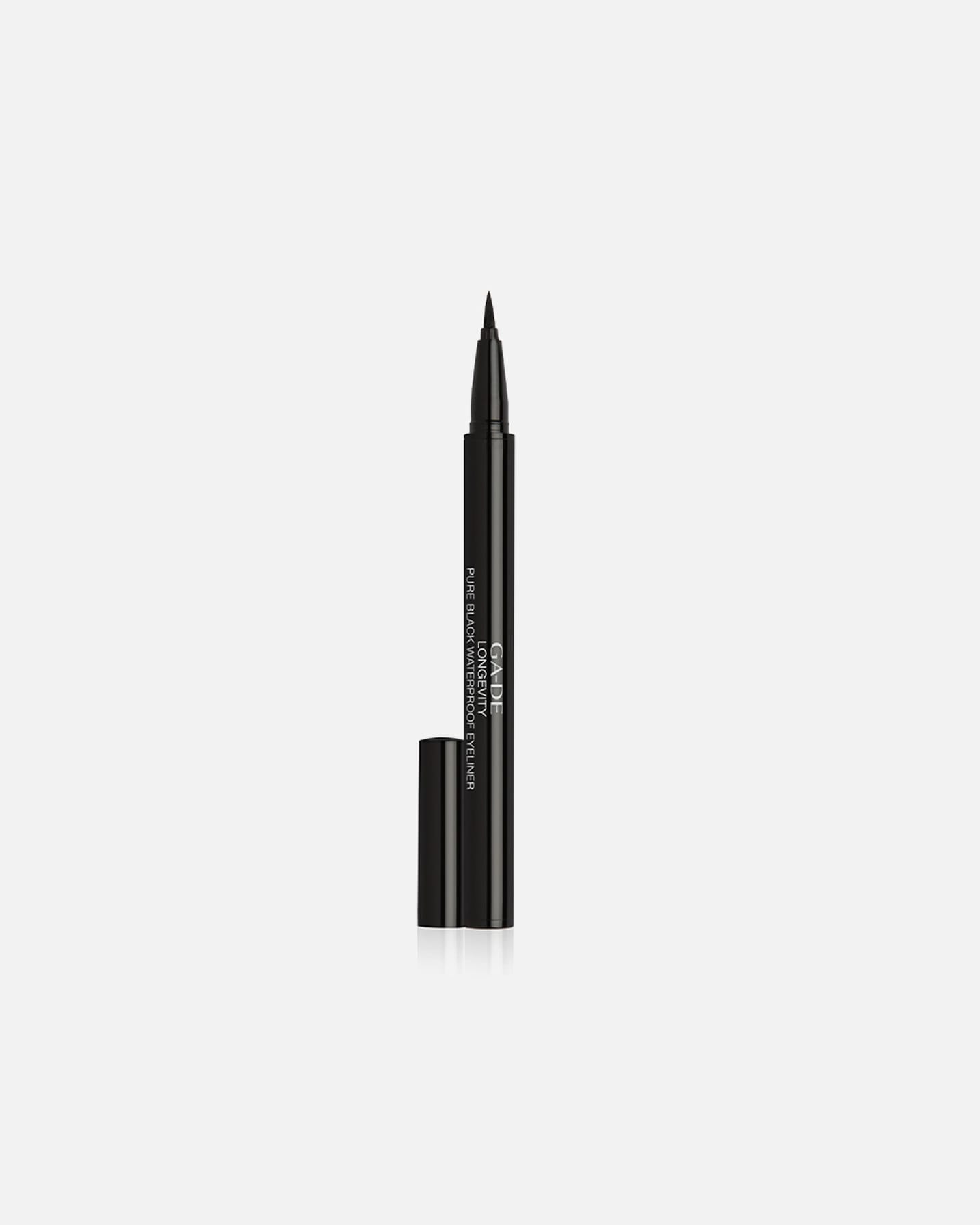 Eyeliner dla Unisex GA-DE LONGEVITY PURE BLACK WATERPROOF EYELINER 0.4 g