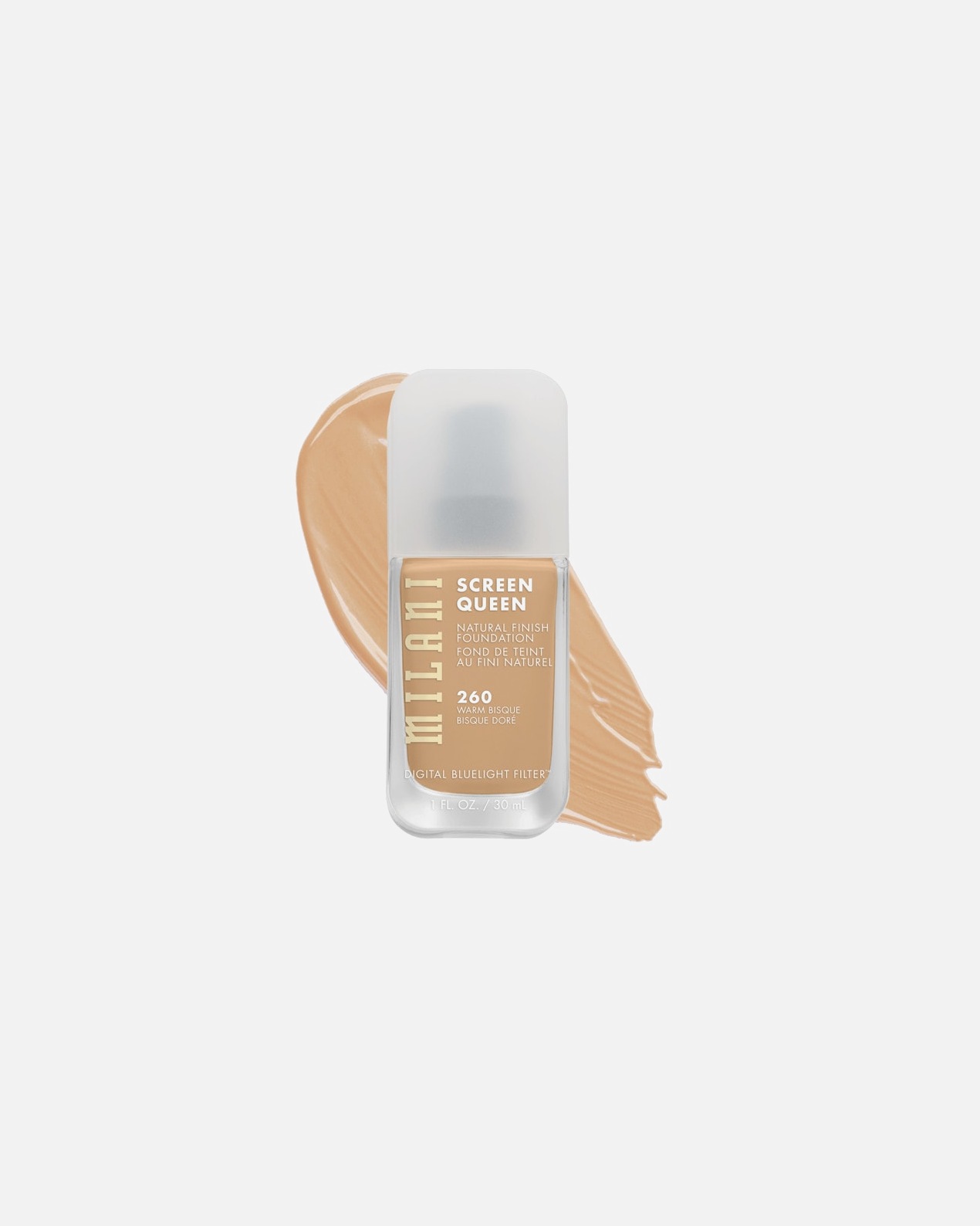Podkład dla Unisex Milani Screen Queen Foundation Warm Bisque