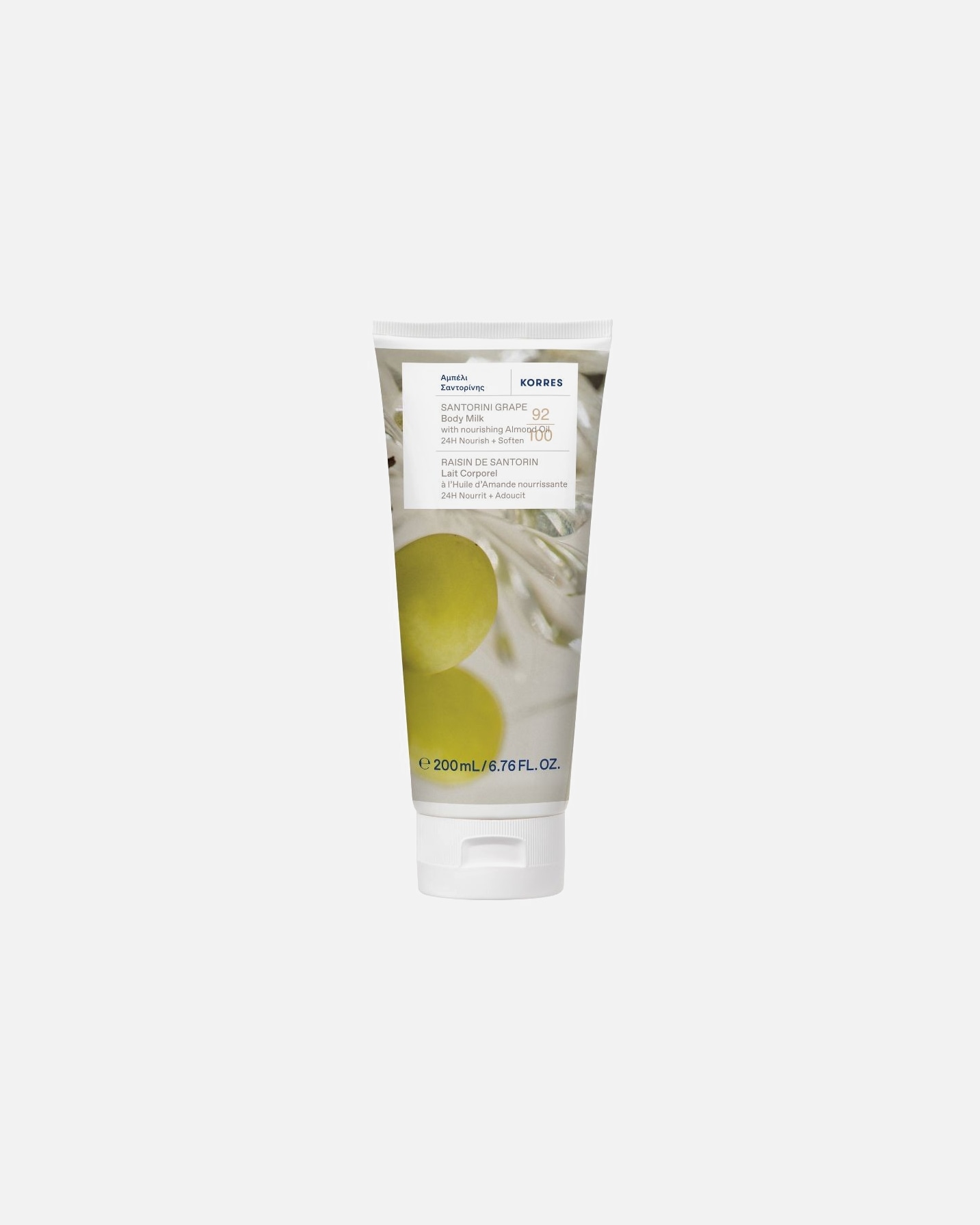 Mleczko do ciała dla Unisex KORRES Santorini Grape 200 ml