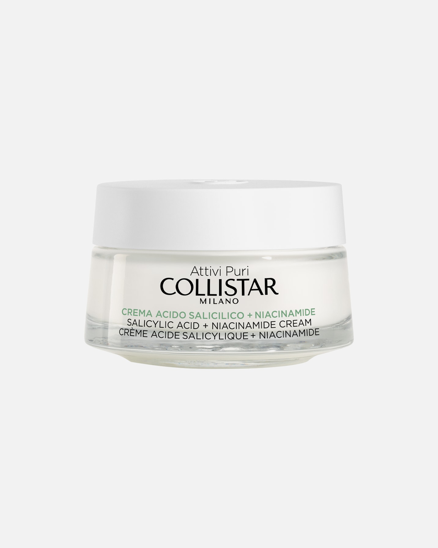 Fluid do twarzy dla Unisex Collistar Attivi Puri Salicylic Acid + Niacinamide 50 ml