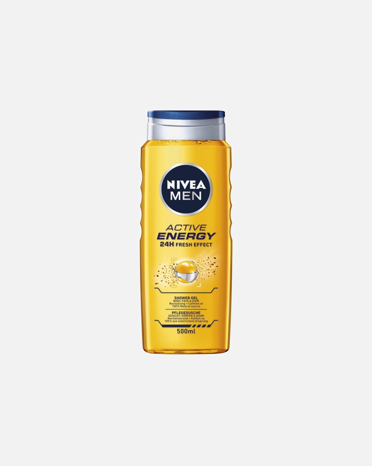 Żel pod prysznic dla Unisex NIVEA MEN Żel pod prysznic dla mężczyzn Active Enery 500 ml
