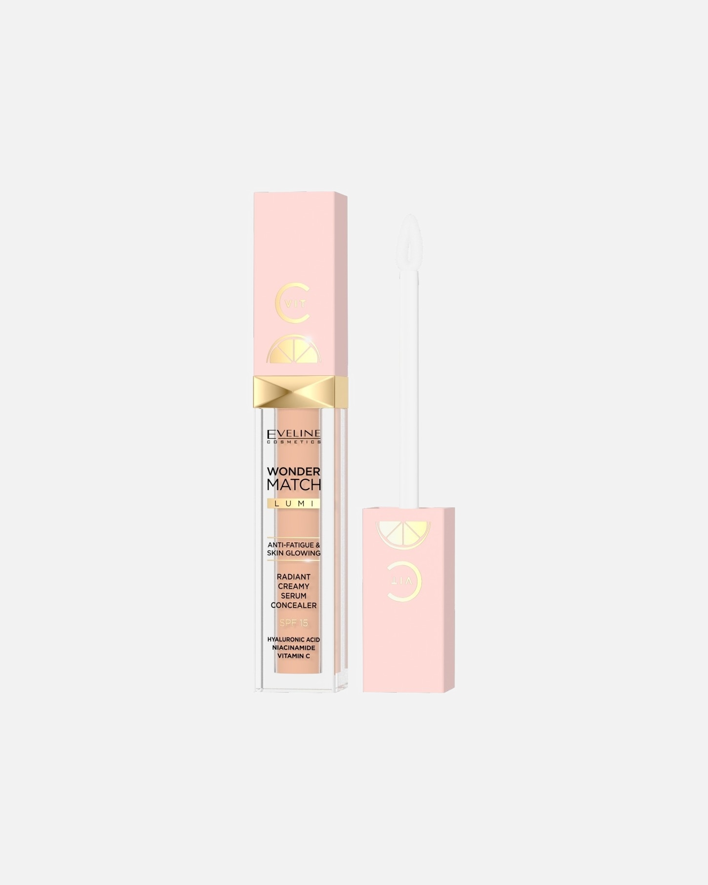 Korektor dla Unisex Eveline Cosmetics Wonder Match Lumi Luksusowy korektor rozświetlający do twarzy z SPF 25 NO 20