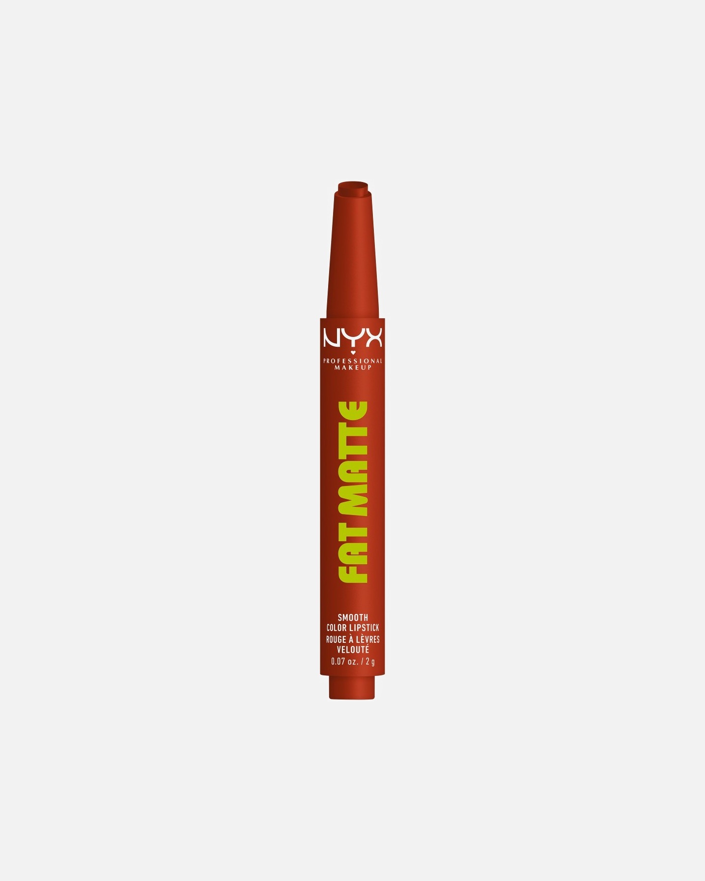Pomadka do ust w sztyfcie dla Unisex NYX Professional Makeup Fat Matte Smooth BEARY NUDE