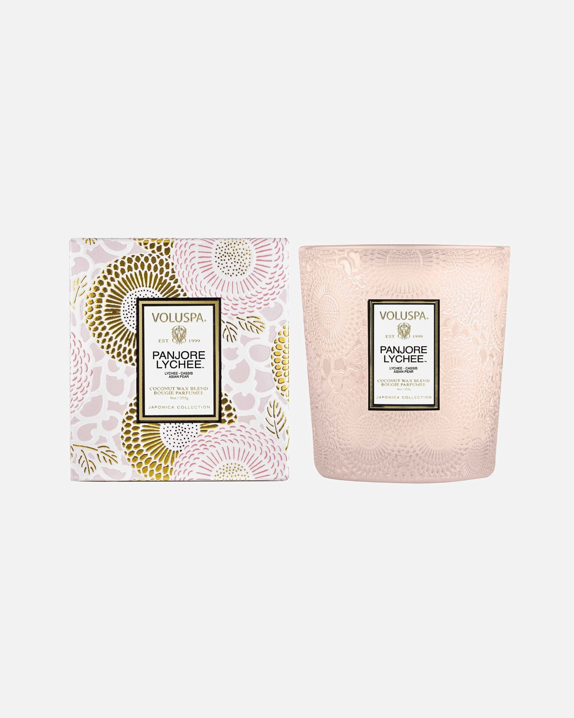 Świeca dla Unisex VOLUSPA Japonica Classic Candle Panjore Lychee - Cassis