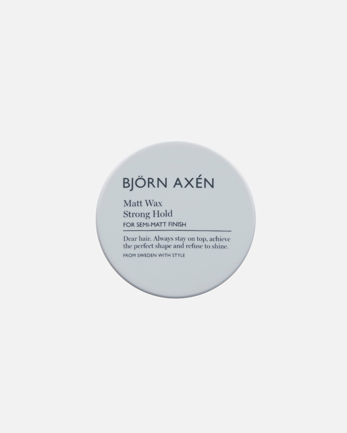 Wosk do włosów dla Unisex BJÖRN AXÉN Matt Wax Strong Hold 80 ml 80 ml