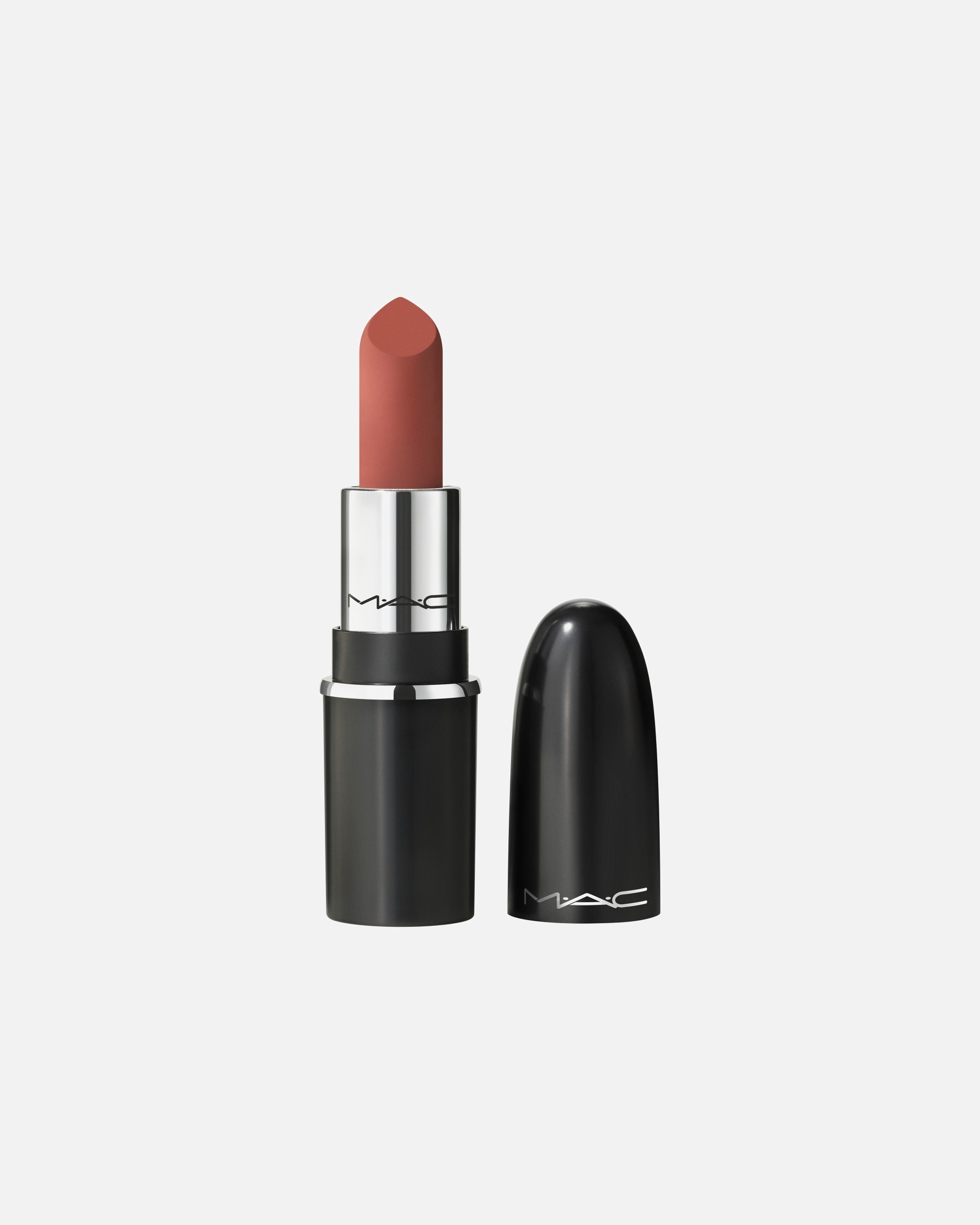 Pomadka do ust w sztyfcie dla Unisex MAC MACximal Silky Matte Lipstick / Mini MAC 03 - WARM TEDDY