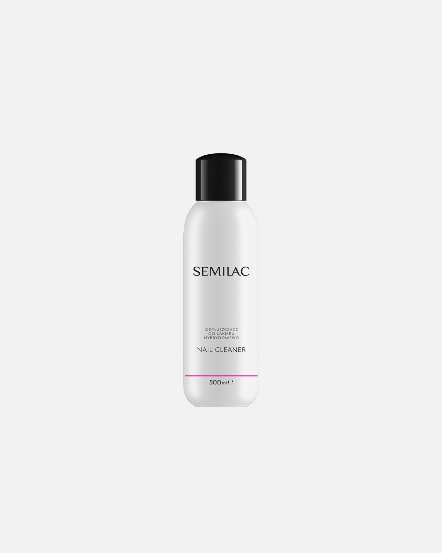 Zmywacz do paznokci dla Unisex Semilac Nail Cleaner 500 ml