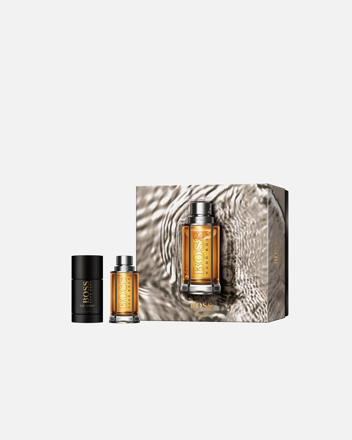Zestaw zapachowy dla Unisex Hugo Boss Boss The Scent Zestaw prezentowy Eau de Toilette Spray 50 ml + Deodorant Stick 75 ml 1 Stk.