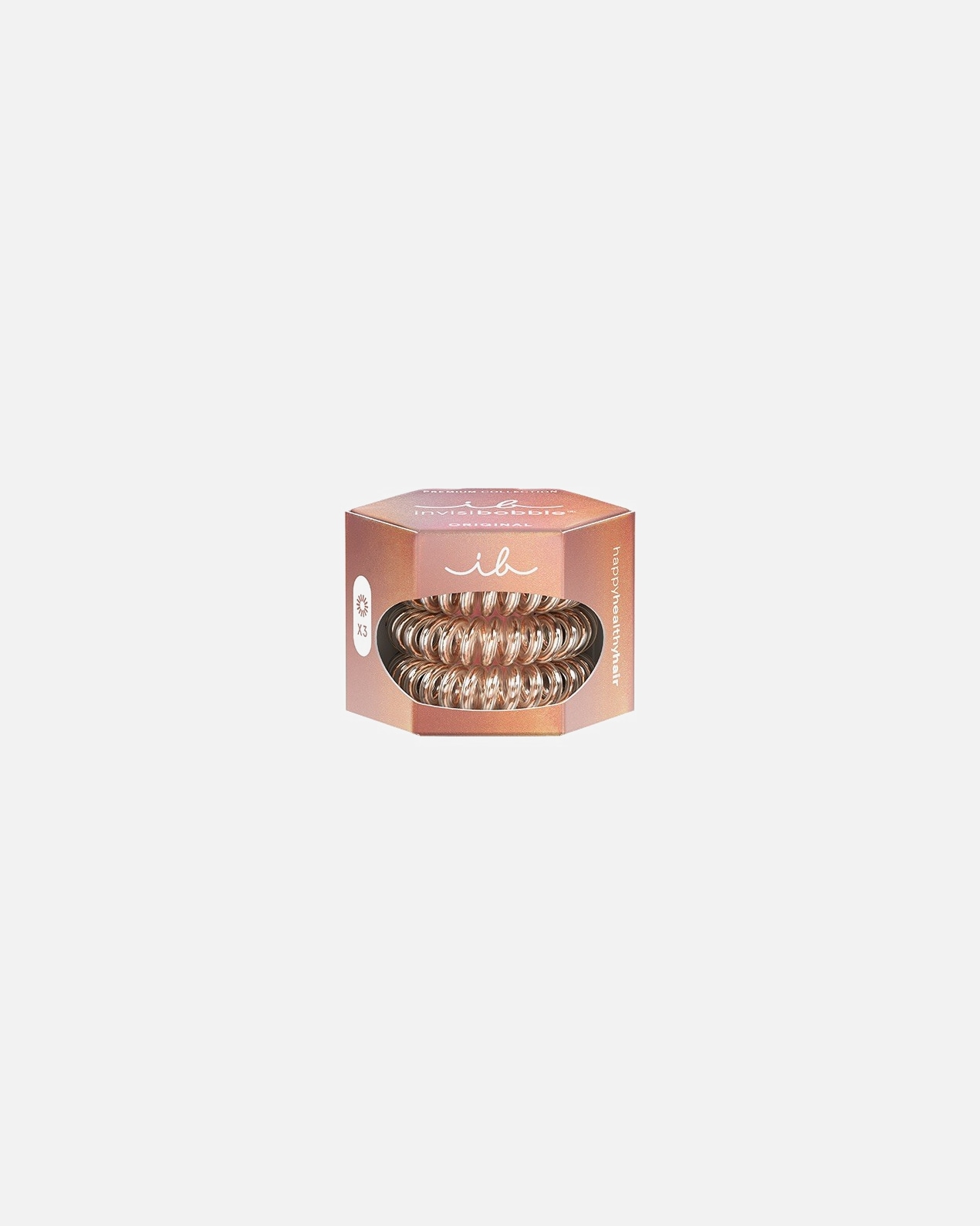 Gumka do włosów dla Unisex Invisibobble Original Premium Bronze Me Pretty 1 szt.