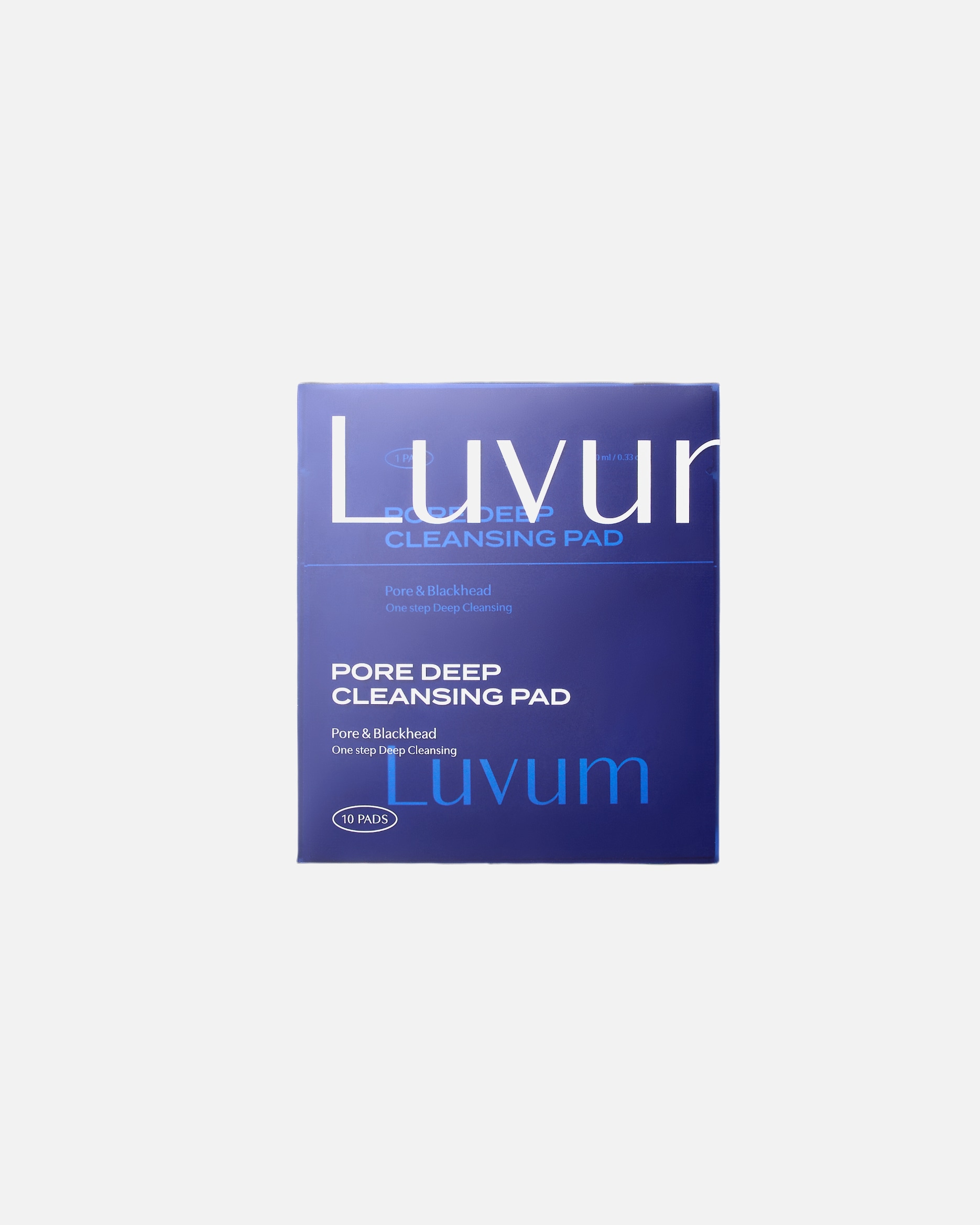 Peeling do twarzy dla Unisex Luvum Default Brand Line PORE DEEP CLEANSING PADS Głęboko oczyszczające płatki 10 ml
