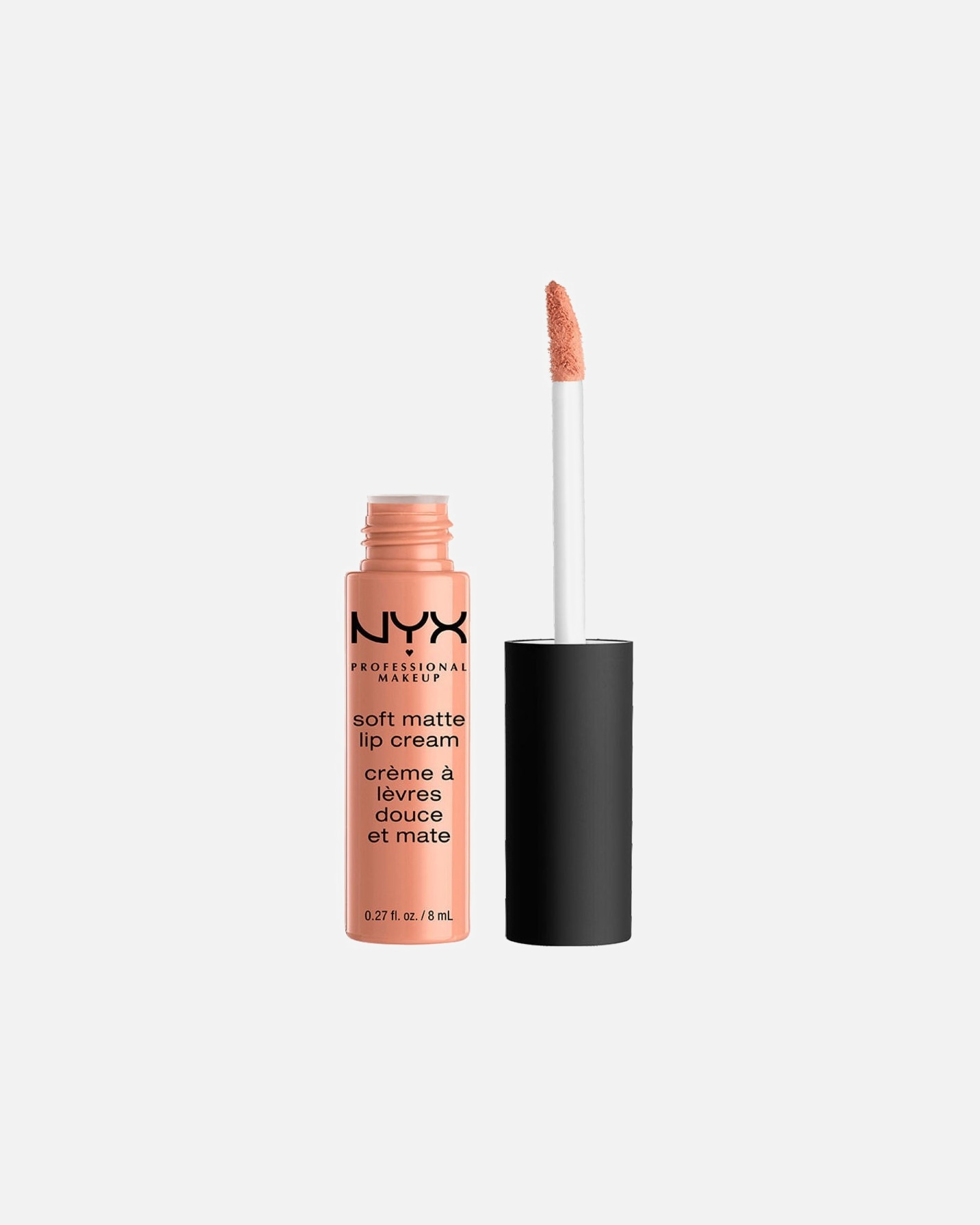 Pomadka do ust w sztyfcie dla Unisex NYX Professional Makeup Ślub Soft Matte Lip Cream 15 - ATHENS