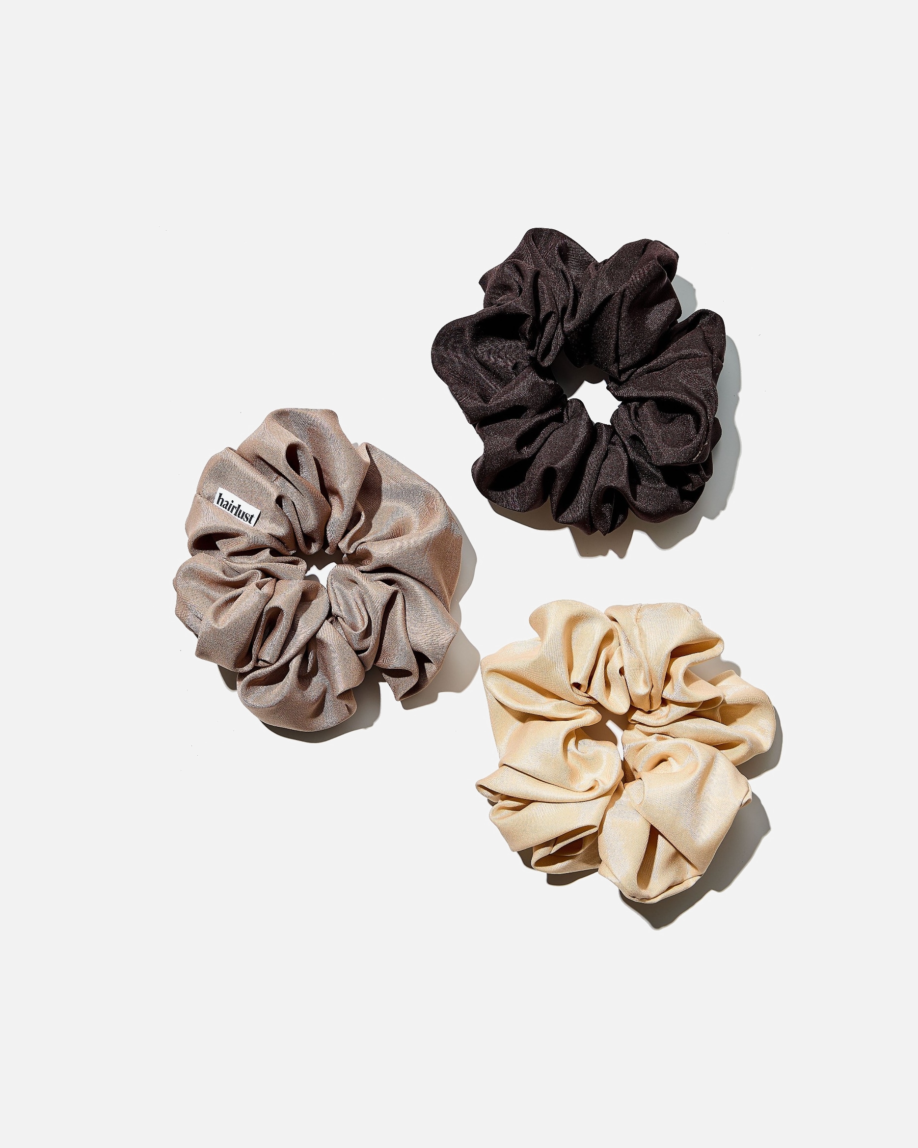 Gumka do włosów dla Kobieta Hairlust Satin Silk Scrunchies XXL 1 szt.