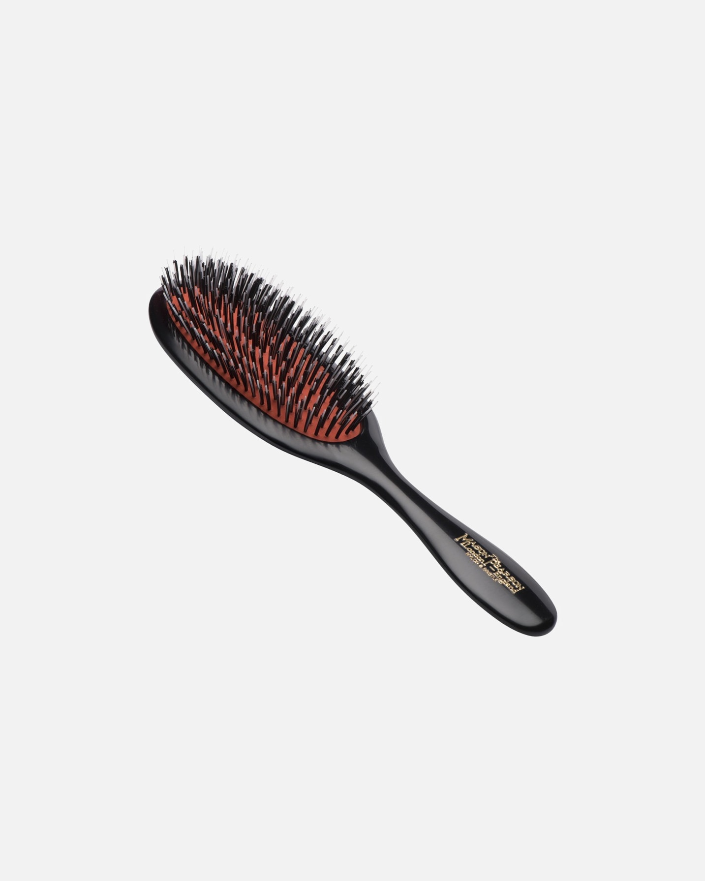 Szczotka dla Unisex MASON PEARSON Default Brand Line HANDY BN3 Średnia szczotka do włosów z włosiem mieszanym (dzik+nylon) w kolorze czarnego rubinu 1 szt.