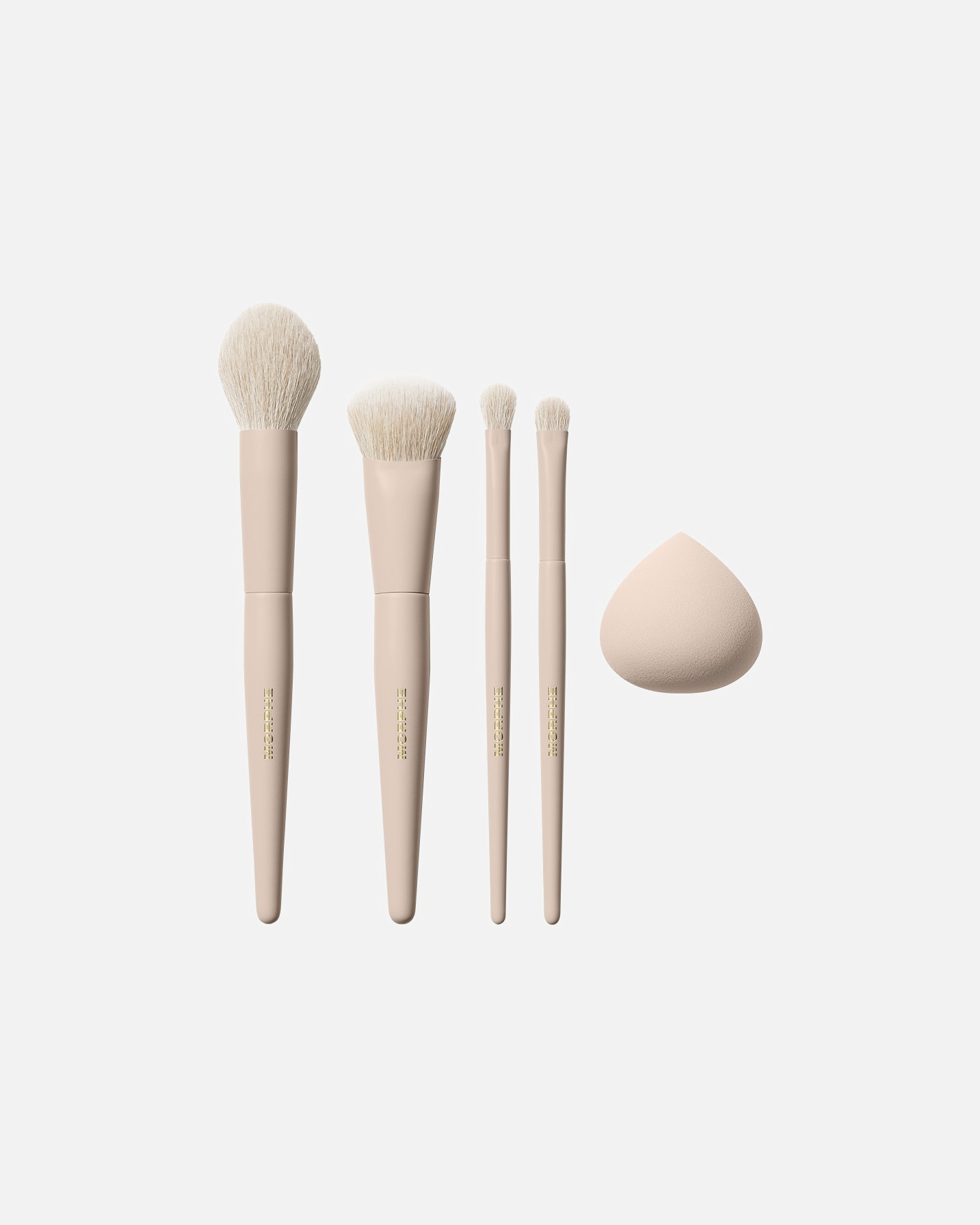 Zestaw pędzli dla Unisex Morphe OAT LATTE 5-PIECE FACE & EYE BRUSH SET 1 szt.