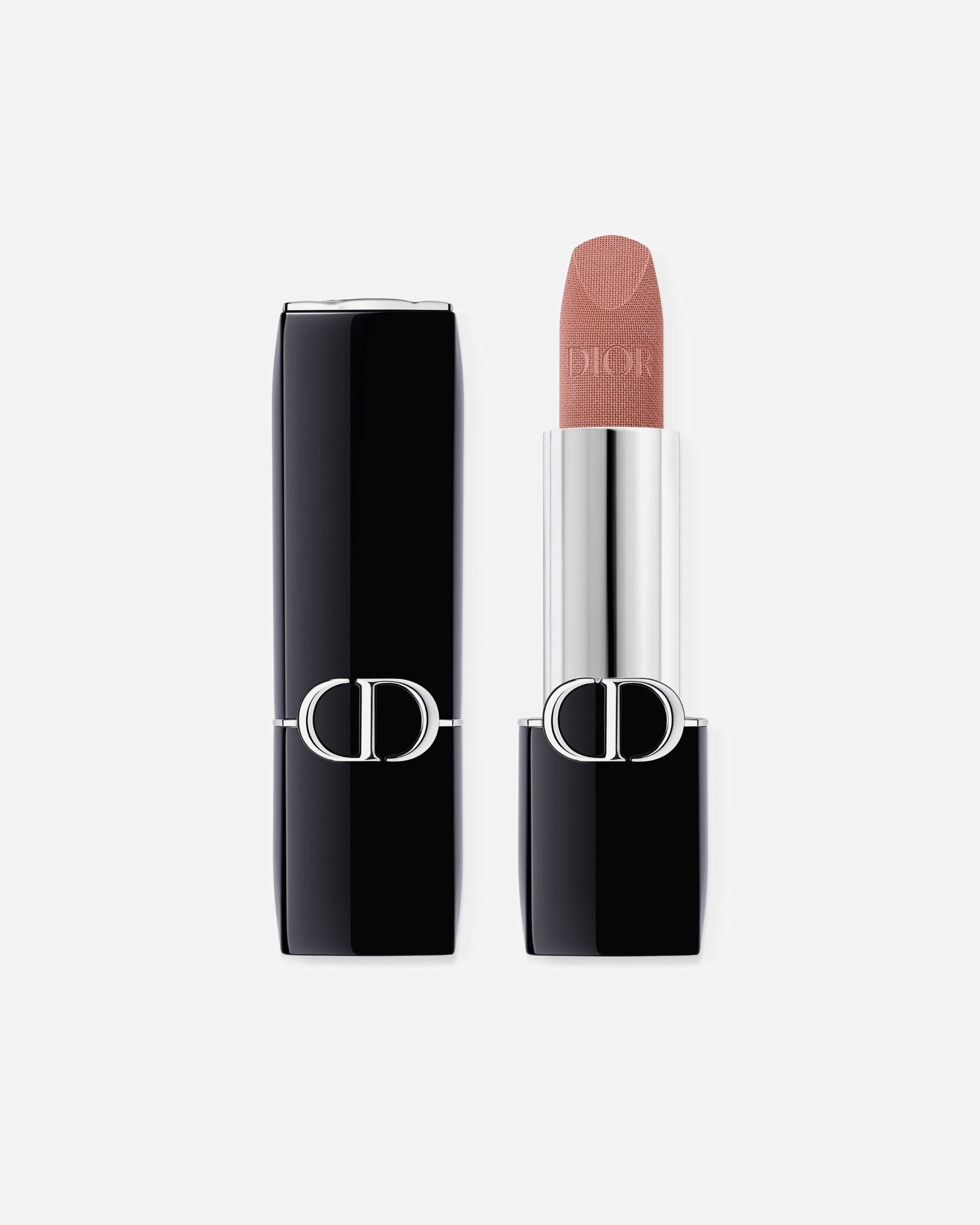 Pomadka do ust w sztyfcie dla Unisex DIOR Rouge Dior Długotrwała pomadka do ust - 2 wykończenia Velvet | Satin 218 - Rose Rose