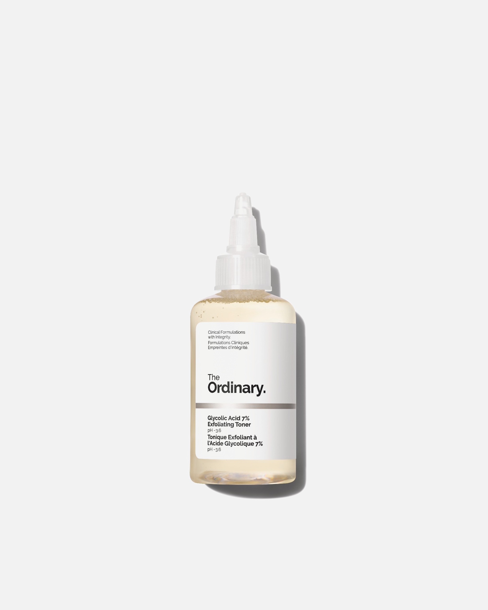 Tonik do twarzy dla Unisex The Ordinary Kwasy bezpośrednie Glycolic Acid 7% Toning Solution 100 ml