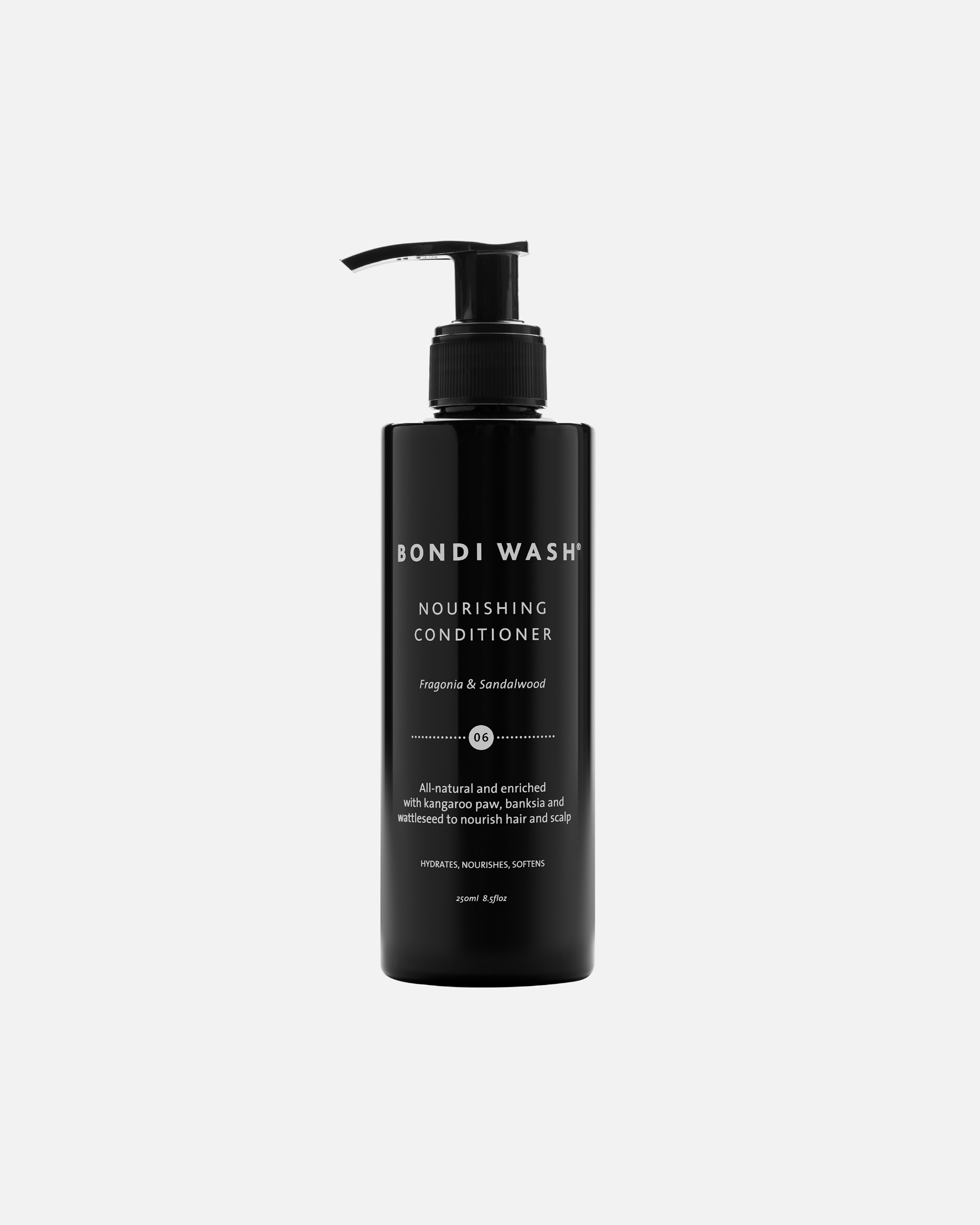 Odżywka do włosów do spłukiwania dla Unisex Bondi Wash Conditioner Nurishing Fragonia & Sandalwood 250 ml