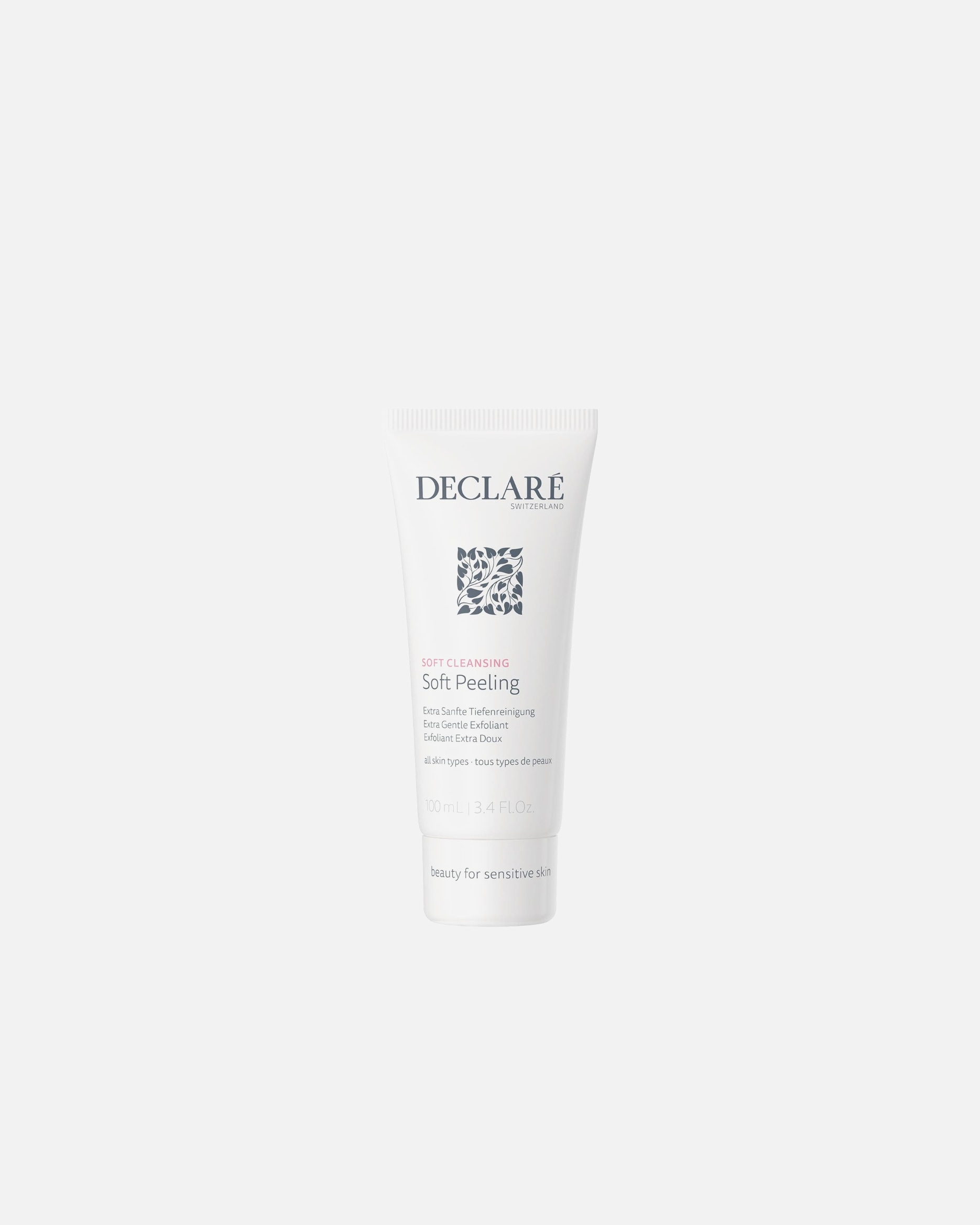 Peeling do twarzy dla Unisex Declaré Soft Cleansing Delikatny peeling 100 ml