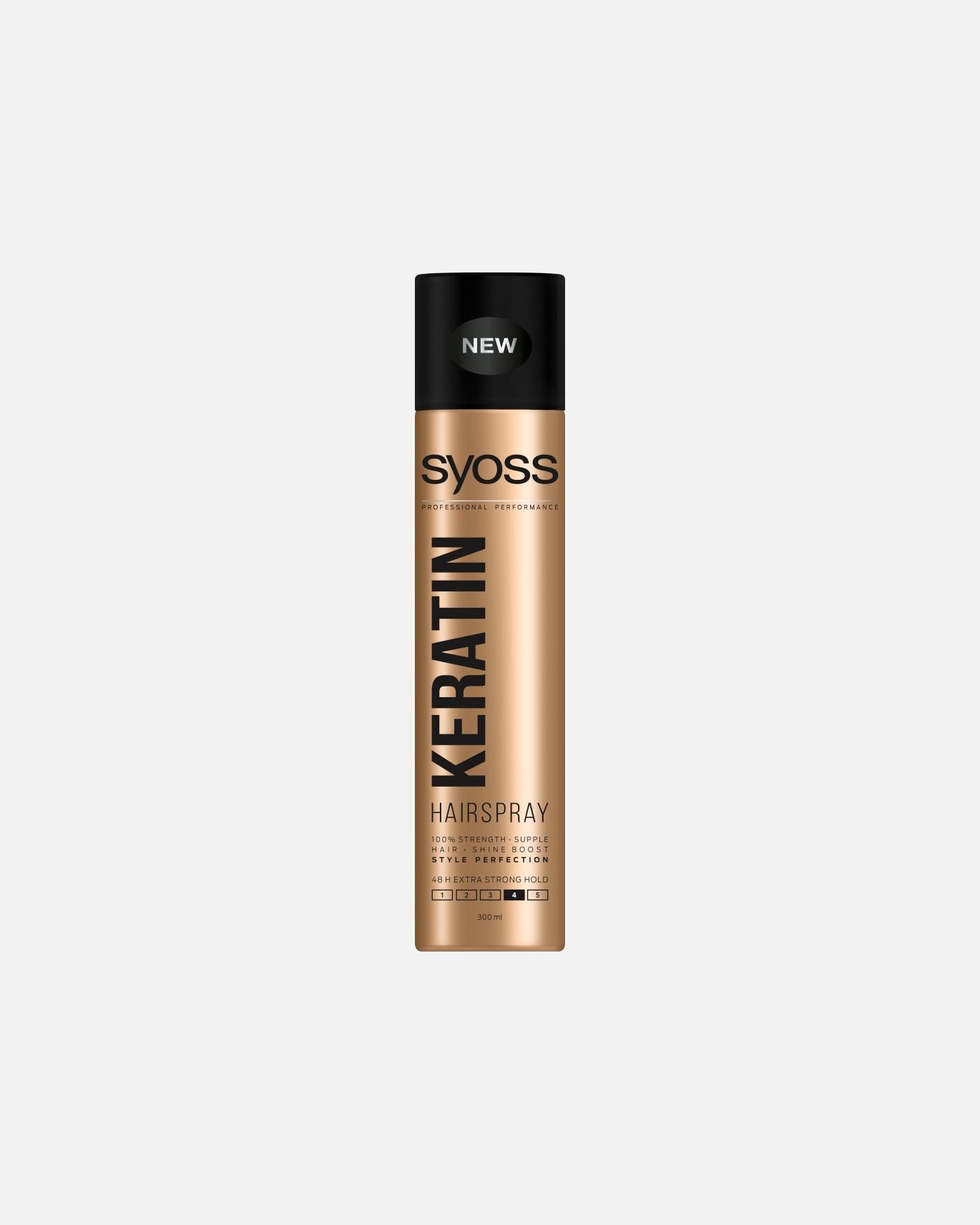 Spray do włosów dla Unisex syoss Keratyna lakier do włosów niewidoczne utrwalenie 300 ml