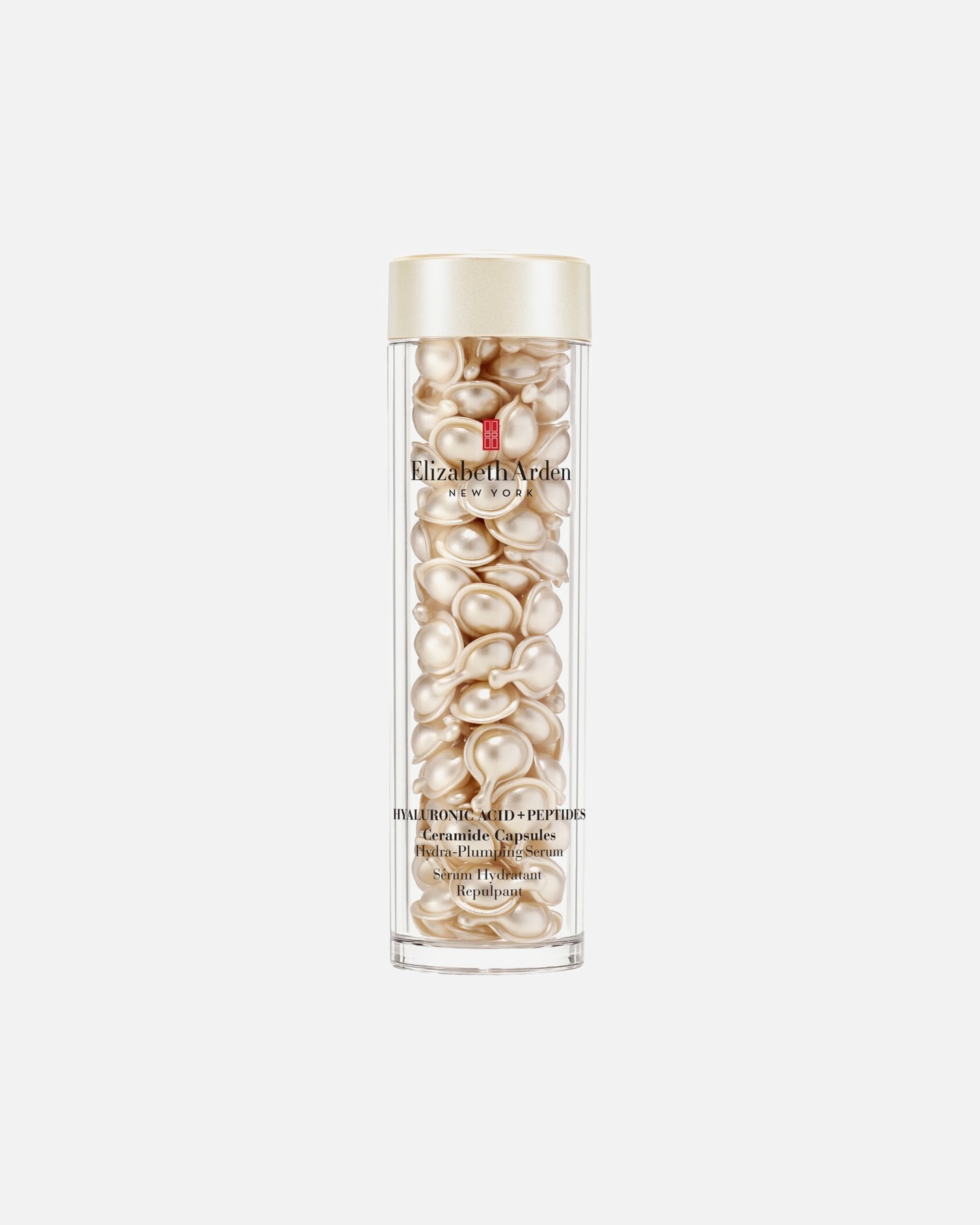 Krem do twarzy dla Kobieta Elizabeth Arden Ceramide Serum ceramidowe w kapsułkach z kwasem hialuronowym ipeptydami 42 ml - 90 pcs