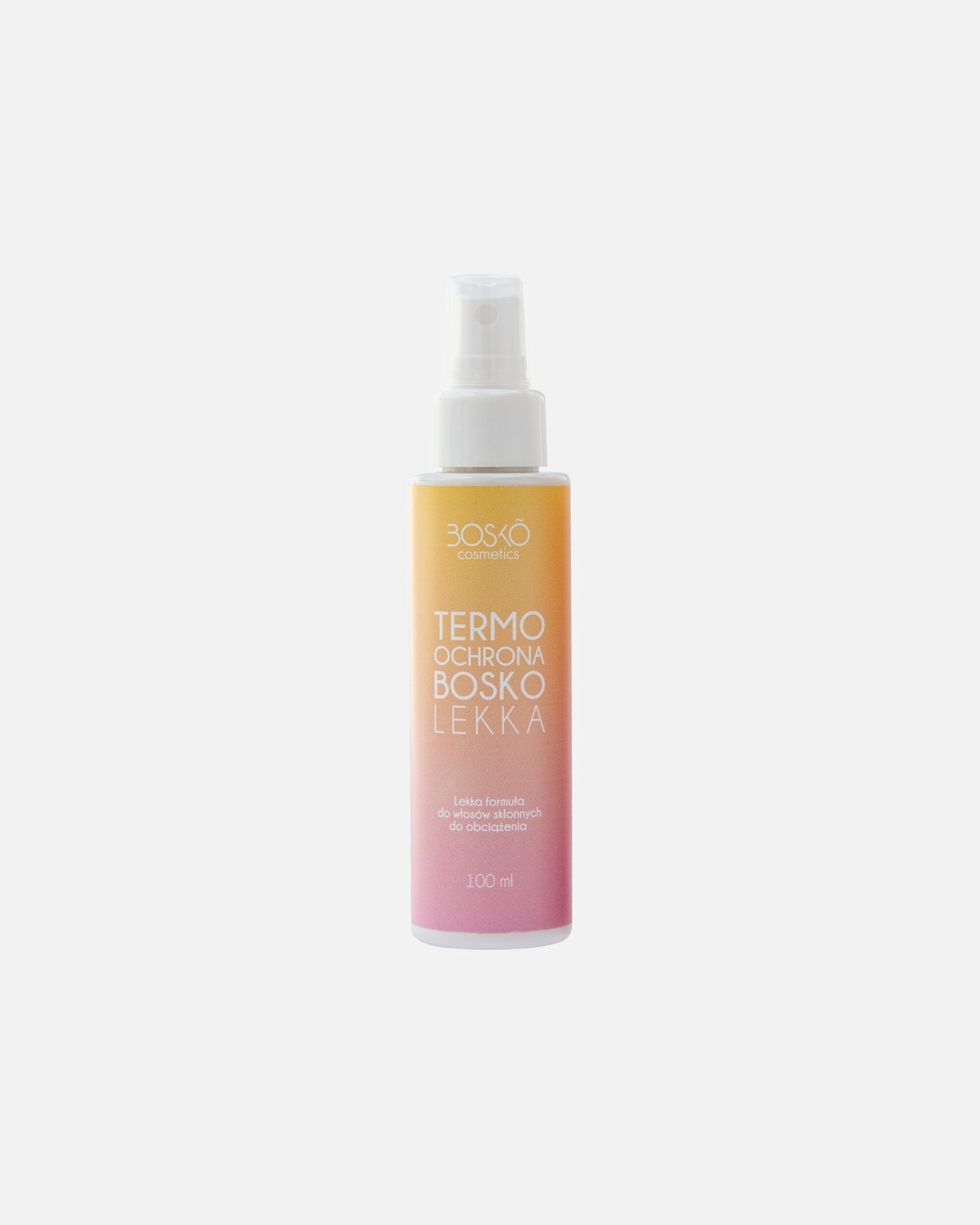 Spray do włosów dla Unisex BOSKO COSMETICS Default Brand Line Termoochrona lekka 100 ml