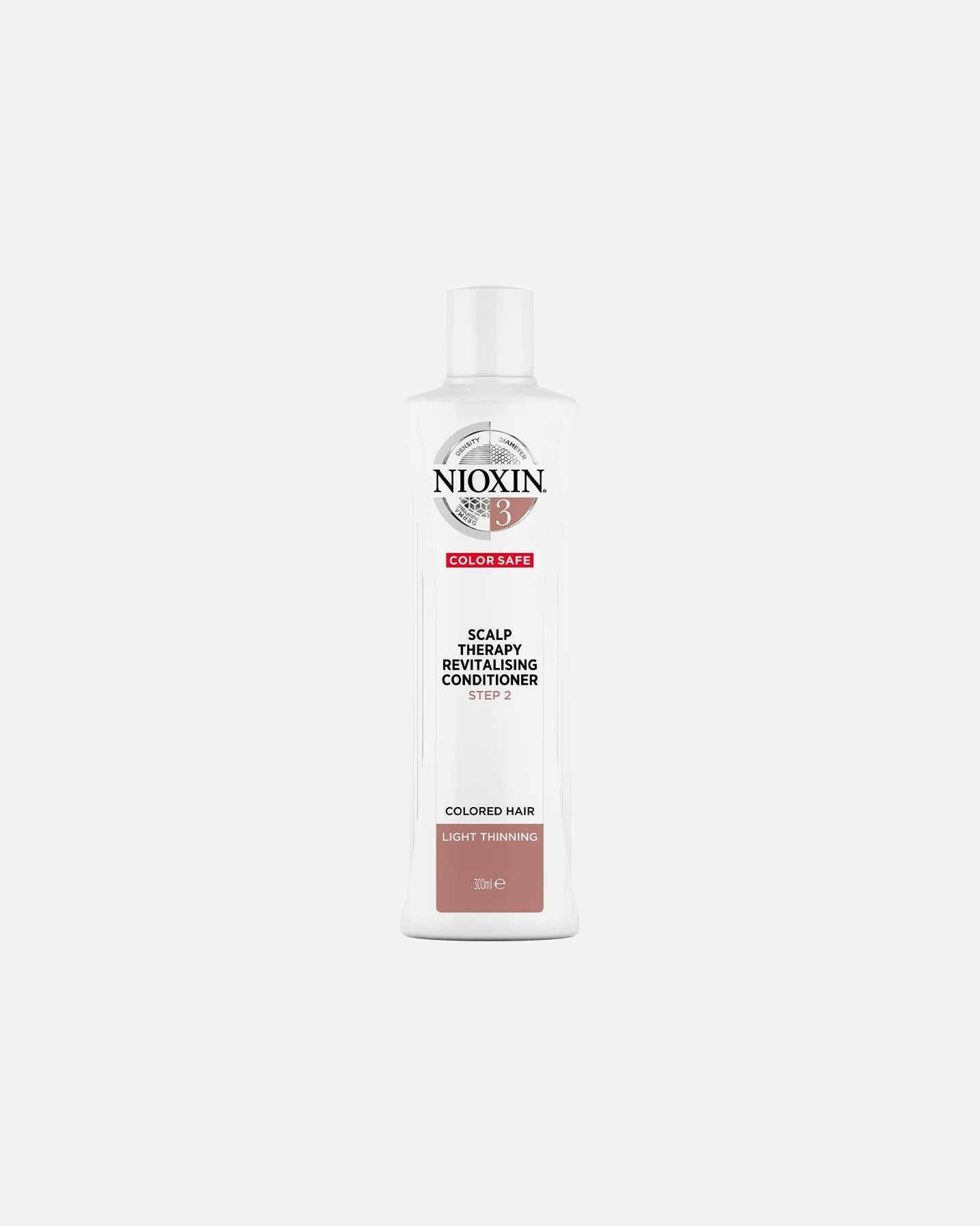 Odżywka do włosów do spłukiwania dla Unisex Nioxin System 3 Włosy koloryzowane lekkie przerzedzenie Scalp Therapy Revitalising Conditioner 300 ml