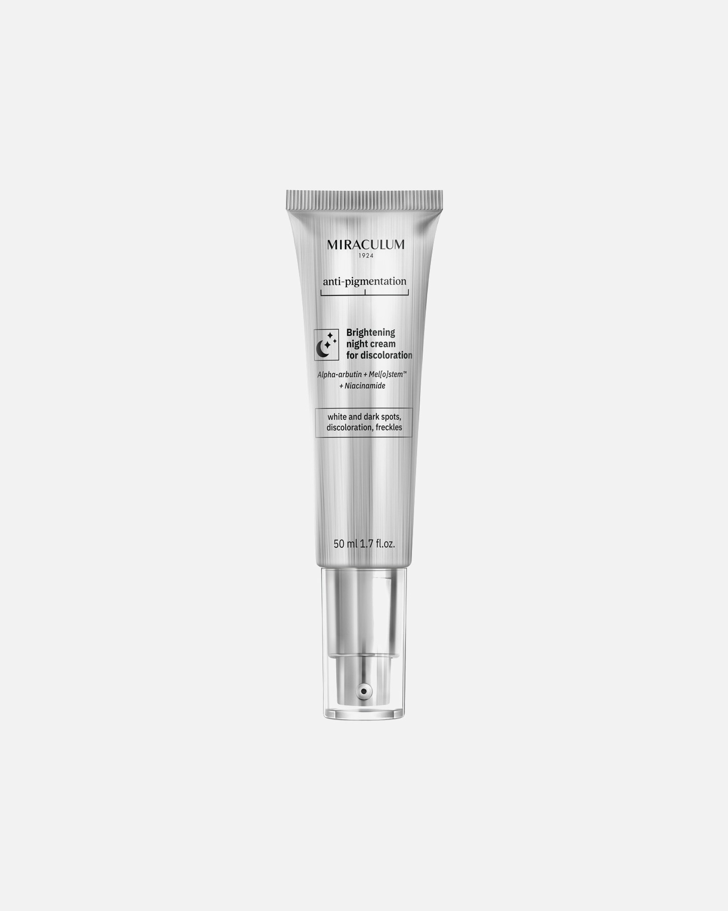 Krem do twarzy dla Unisex Miraculum ANTI-PIGMENTATION KREM ROZJAŚNIAJĄCY NA NOC 50 ml