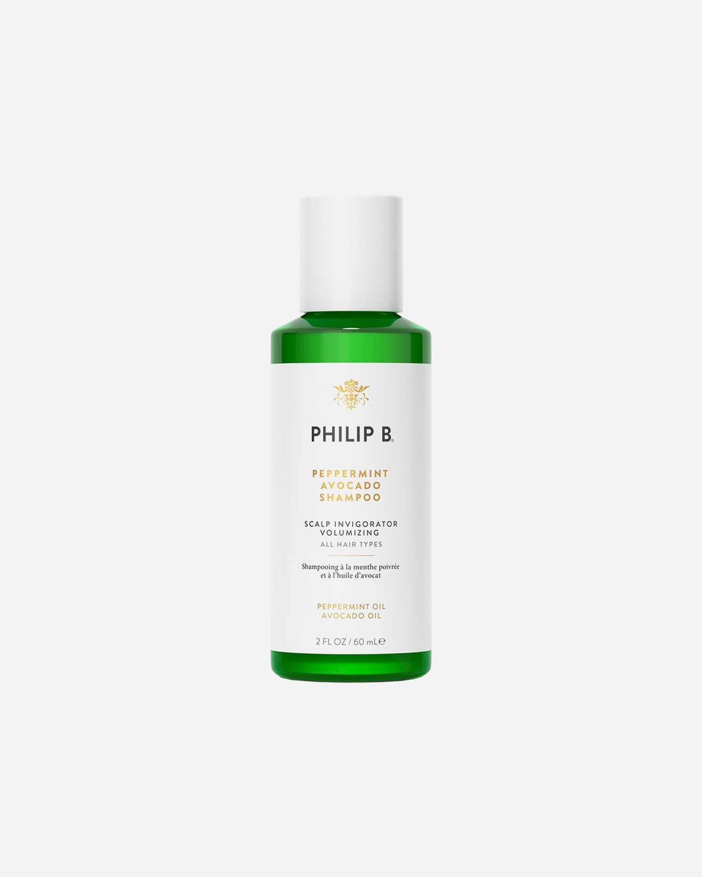 Szampon do włosów dla Unisex Philip B. Peppermint & Avocado 60 ml