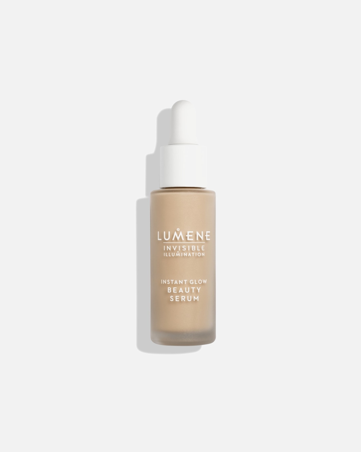 Zabarwiony krem na dzień dla Unisex Lumene Invisible Illumination Serum tonujące 200 Universal Medium