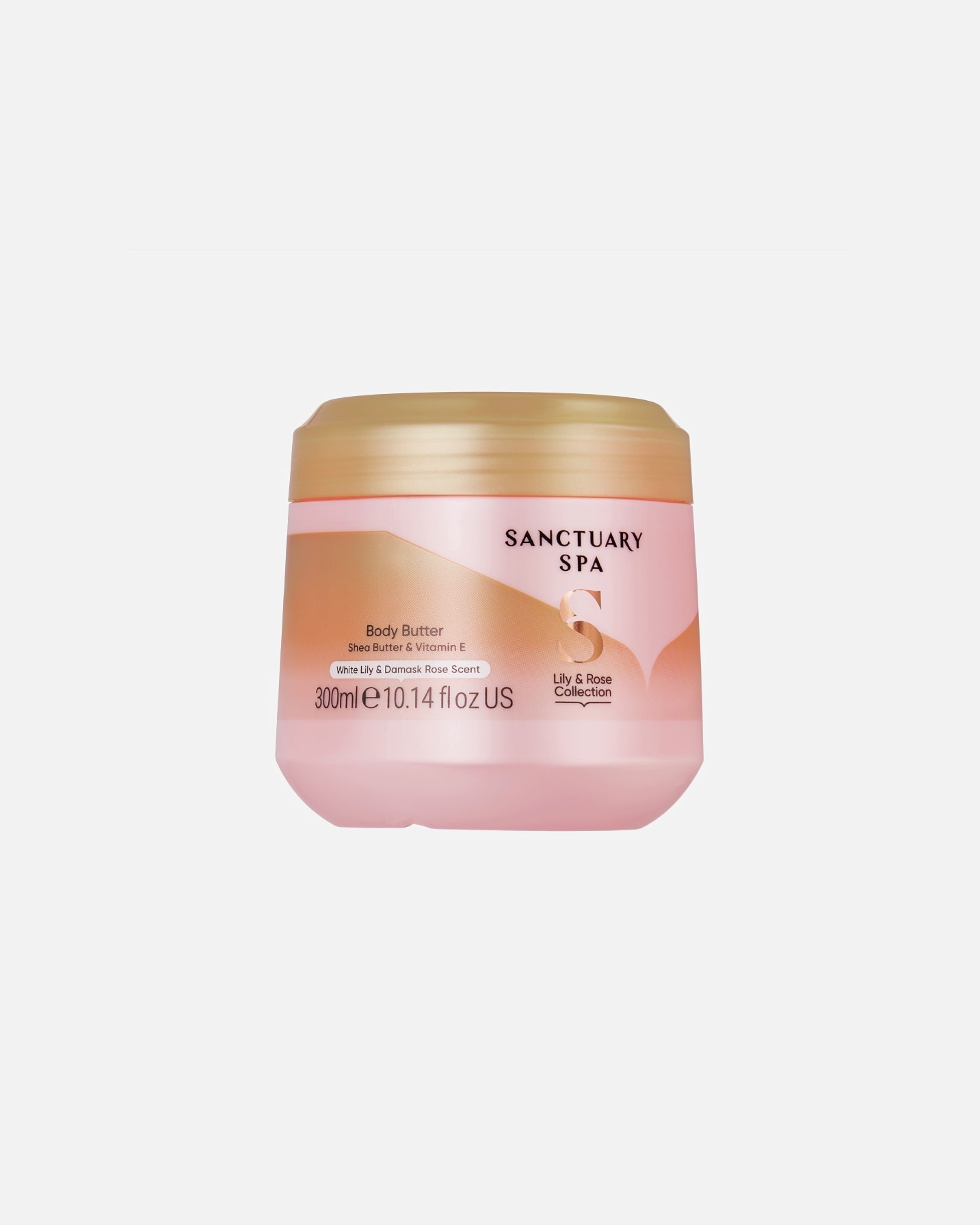 Masło do ciała dla Unisex Sanctuary Spa Lily & Rose Collection Body Butter 300 ml