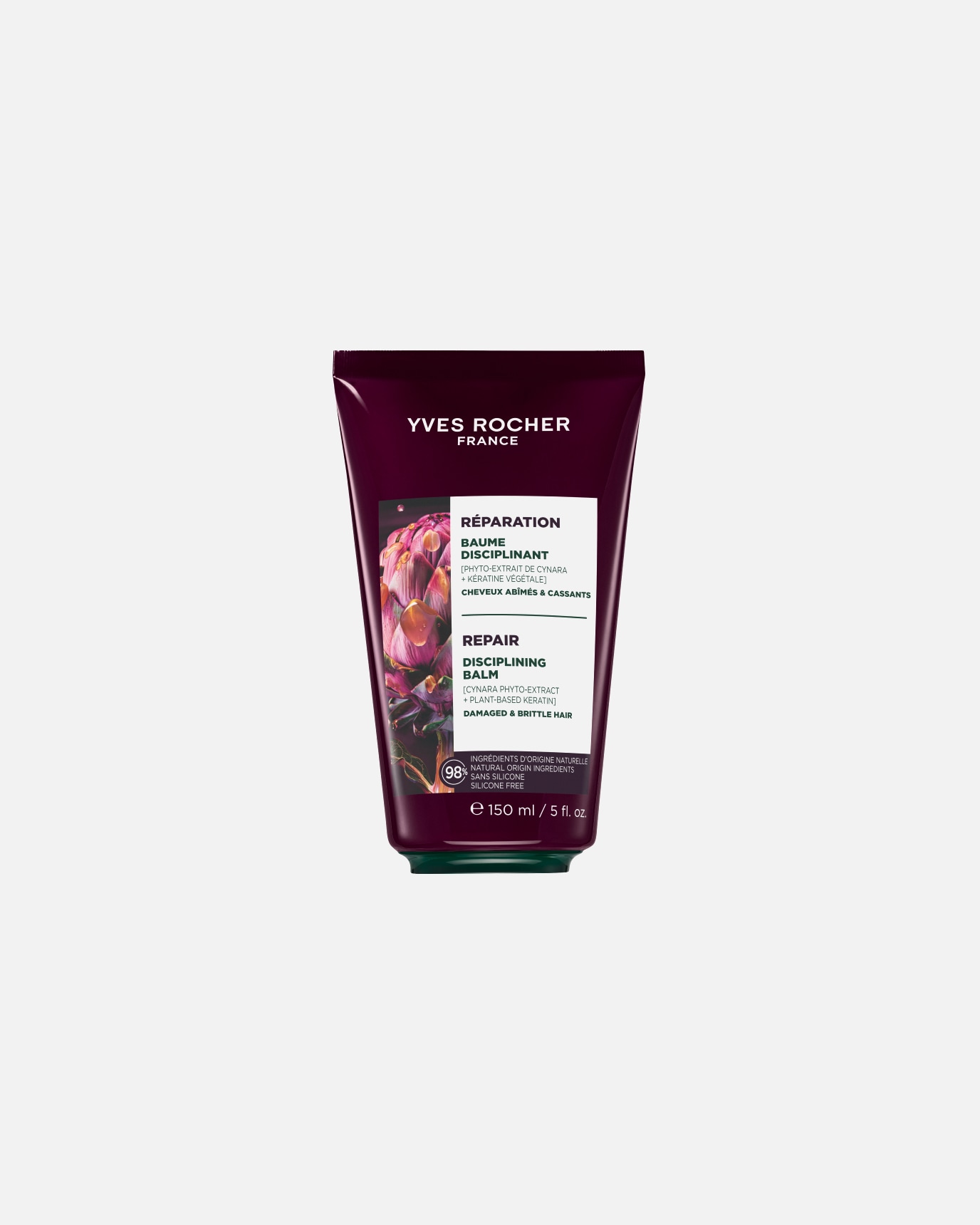 Balsam do włosów dla Unisex Yves Rocher Regenerujący balsam do włosów z karczochem bio 150 ml