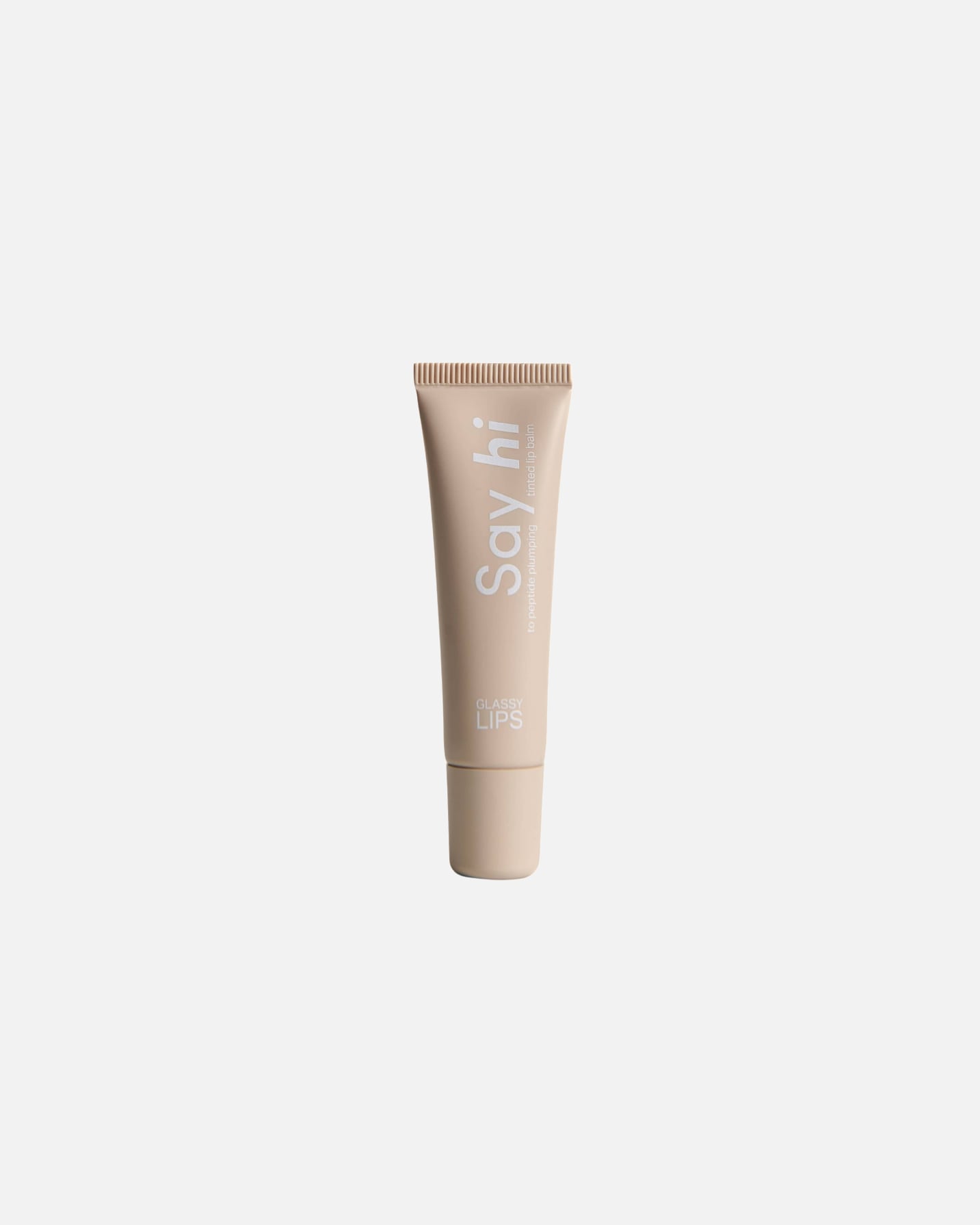 Błyszczyk do ust dla Unisex Say hi GLASSY LIPS CANDY koloryzujący balsam do ust z peptydem SHIMMERING PINK