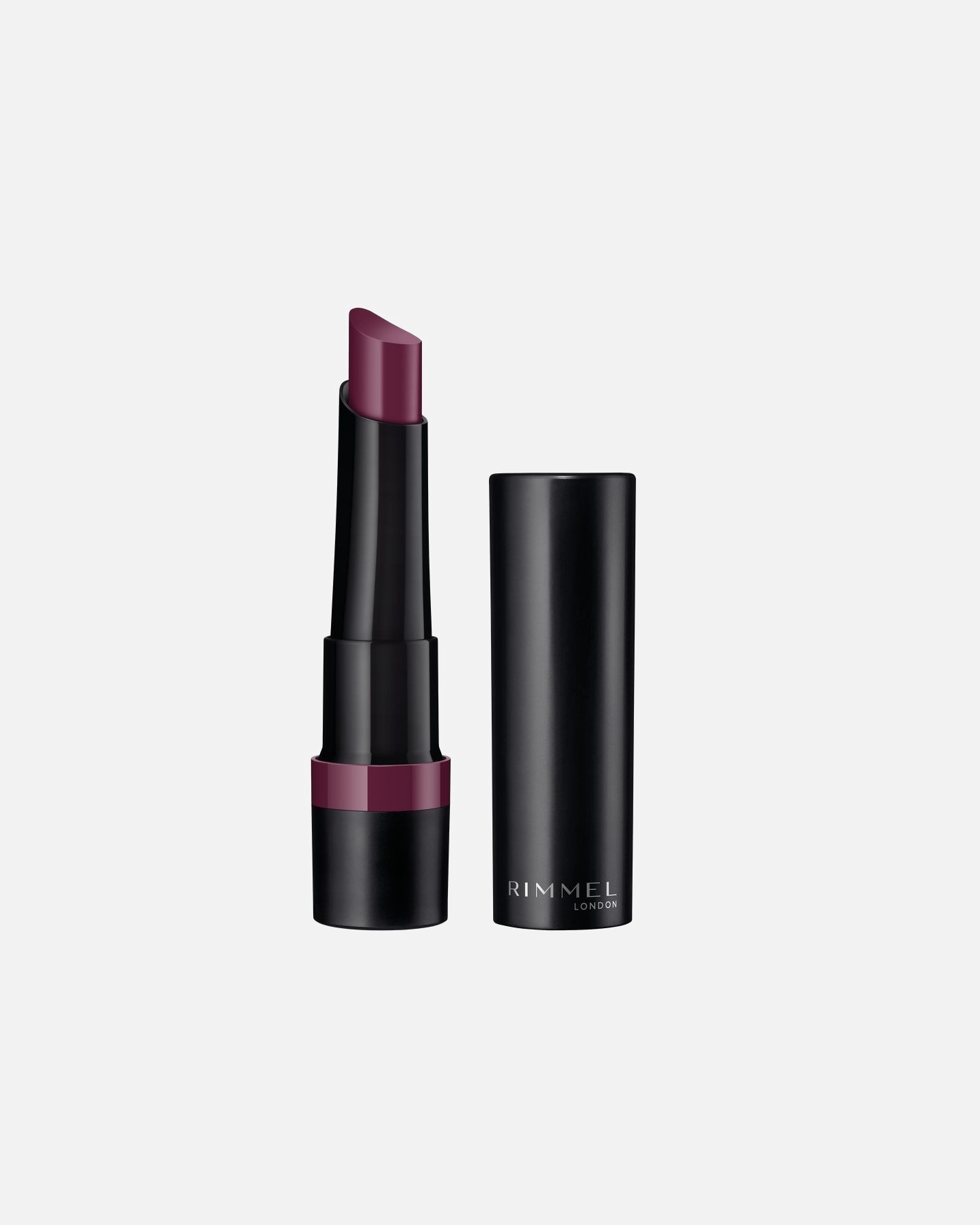 Pomadka do ust dla Unisex Rimmel London Rimmel Lasting Finish Matte, trwała pomadka do ust 230 - PLUM POWER