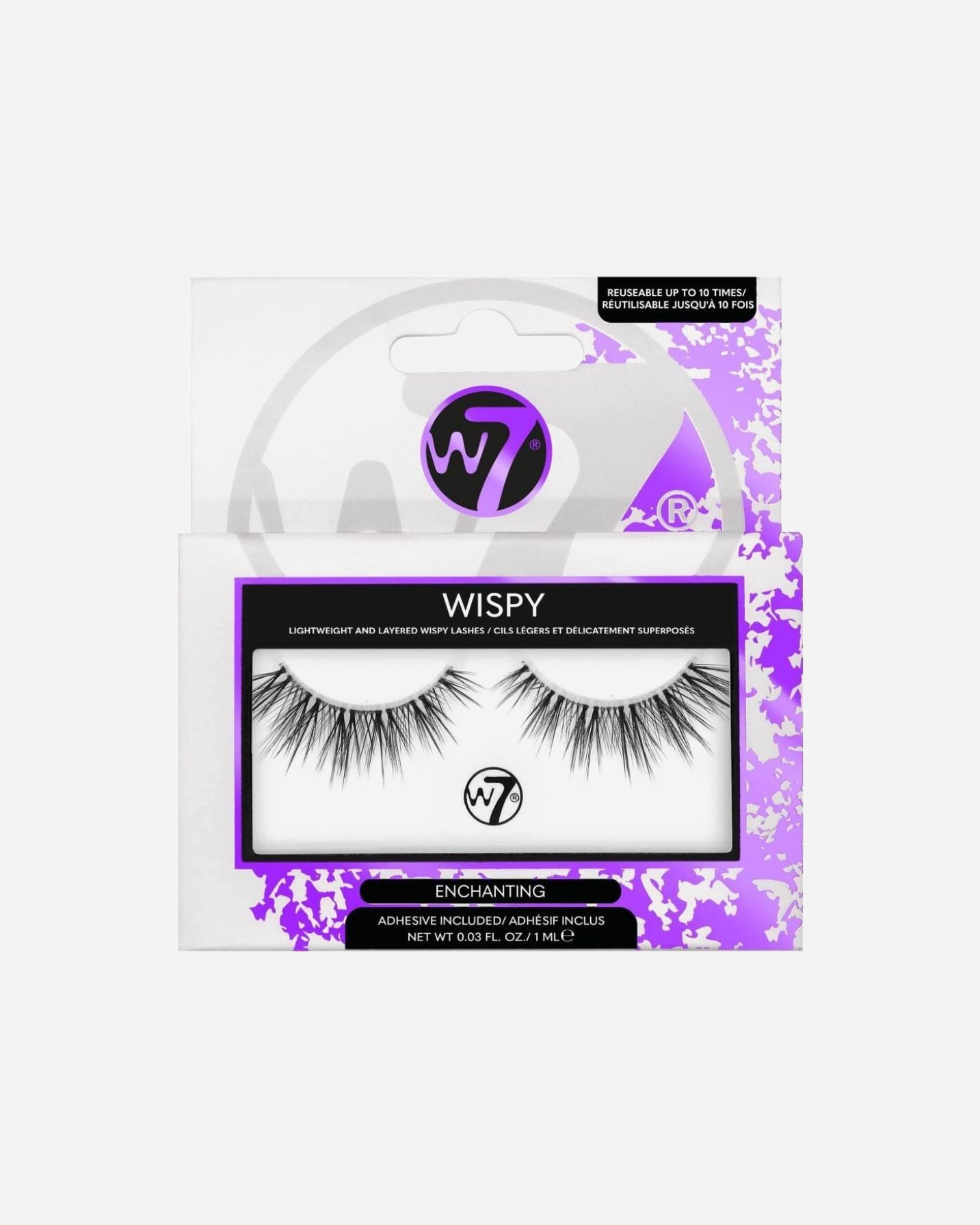Sztuczne rzęsy dla Unisex W7 Wispy Lashes SZTUCZNE RZĘSY Enchanting 1 ml