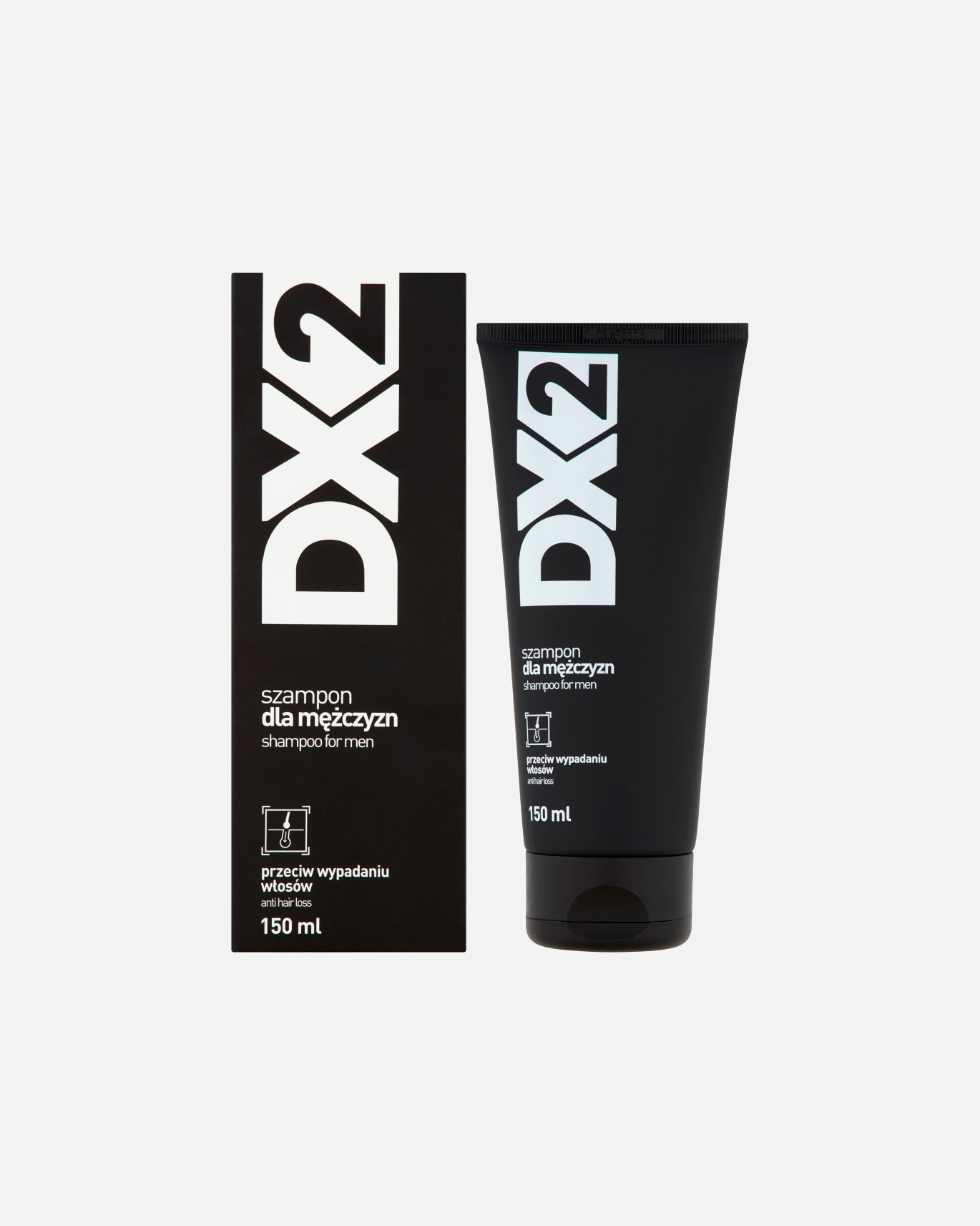 Szampon do włosów dla Unisex DX2 Szampon dla mężczyzn przeciw wypadaniu włosów 150 ml 150 ml