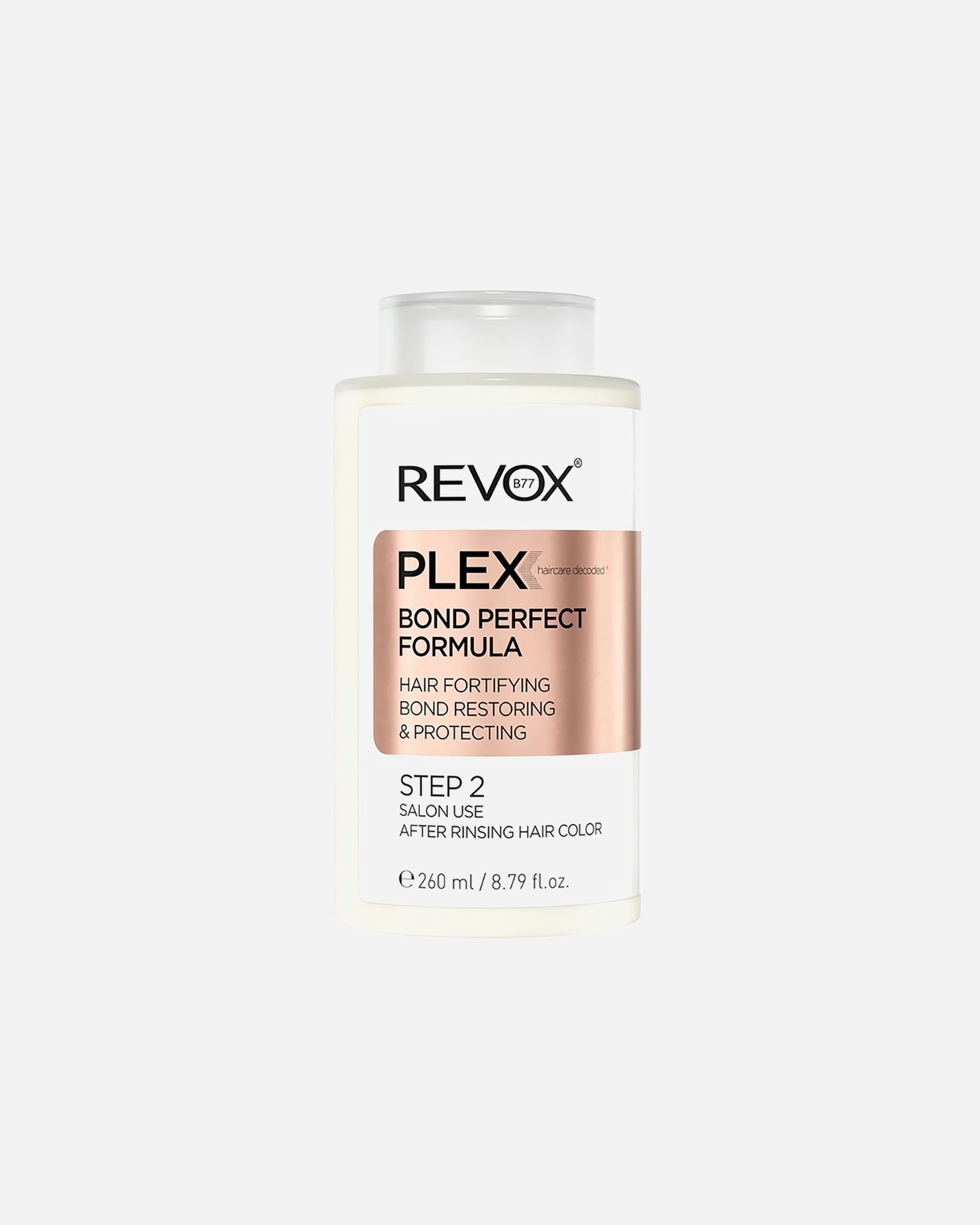 Kuracja do włosów dla Unisex REVOX B77 PLEX Bond Perfect Formula Krok 2 260 ml