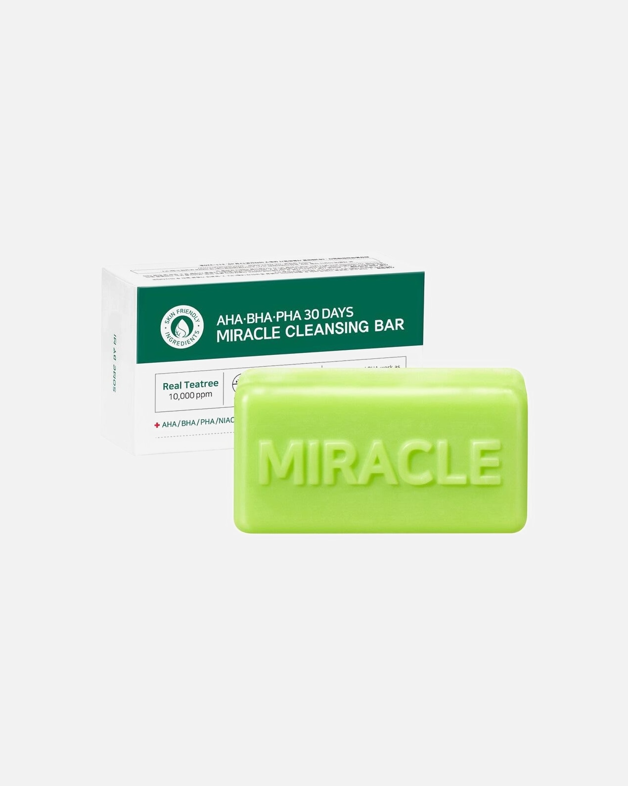 Mydło do rąk dla Unisex SOME BY MI Baton oczyszczający AHA-BHA-PHA 30 Days Miracle Cleansing Bar 160 g