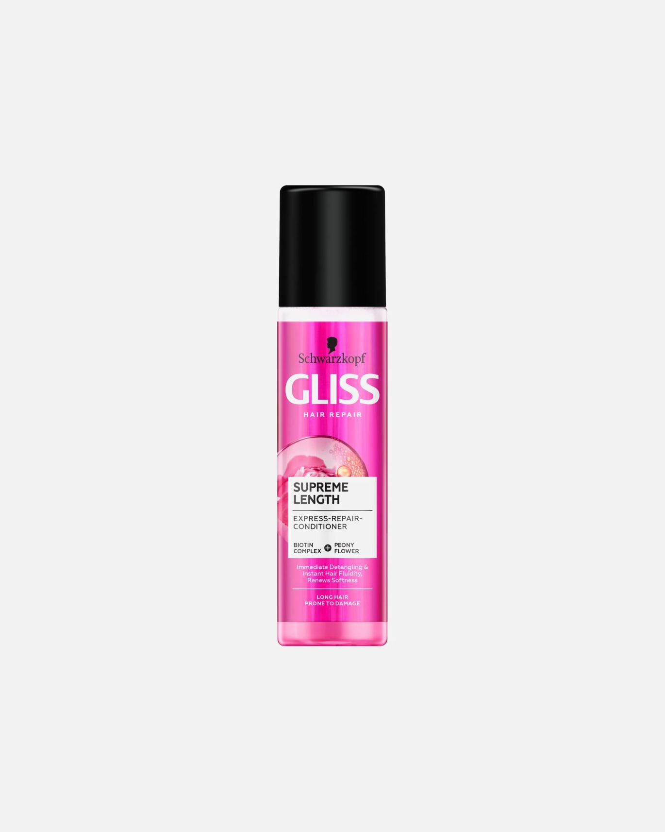 Odżywki bez spłukiwania dla Unisex GLISS KUR Supreme Length ekspresowa odżywka do włosów długich regenerująca 200 ml