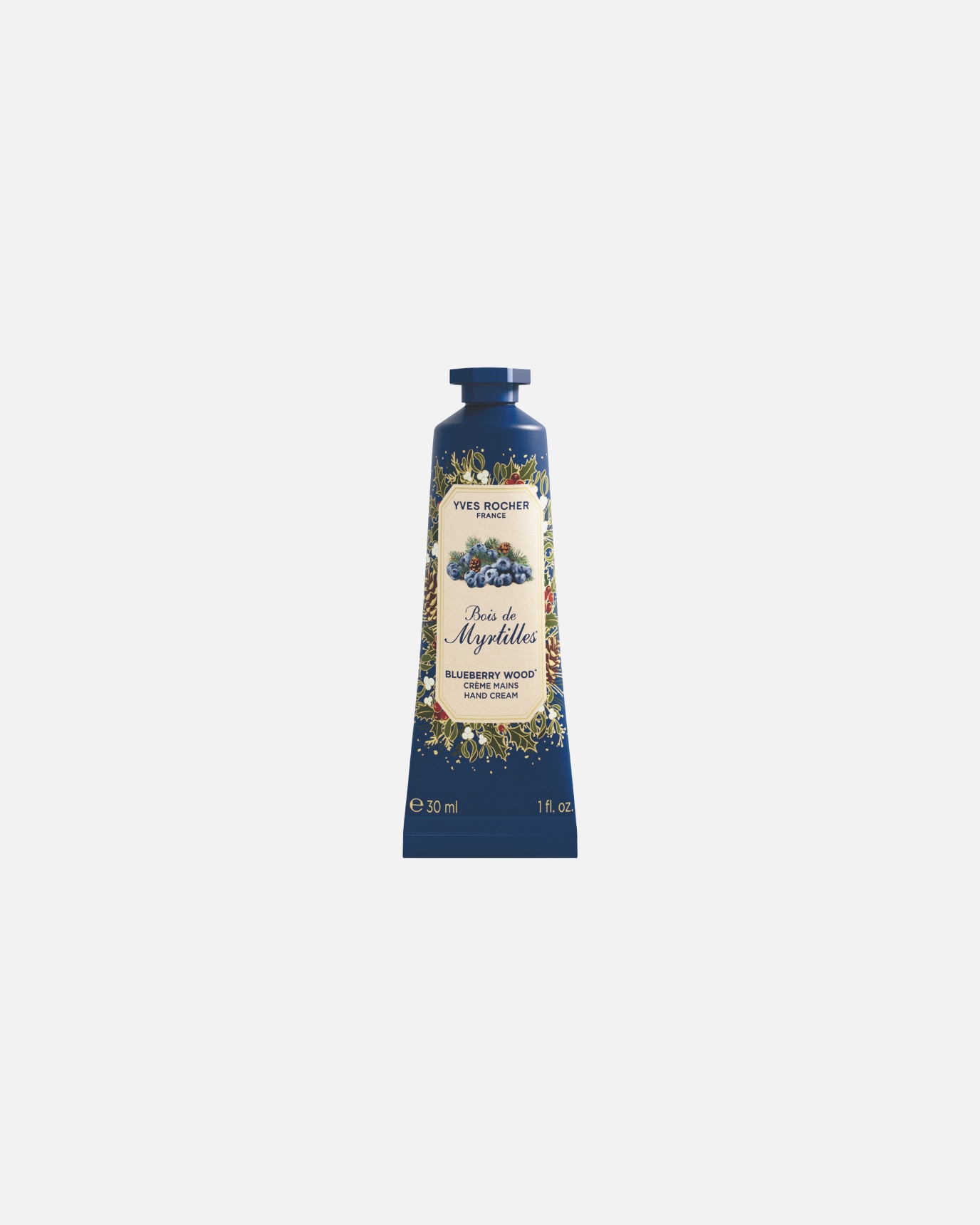 Krem do rąk dla Unisex Yves Rocher Blueberry Wood 30 ml