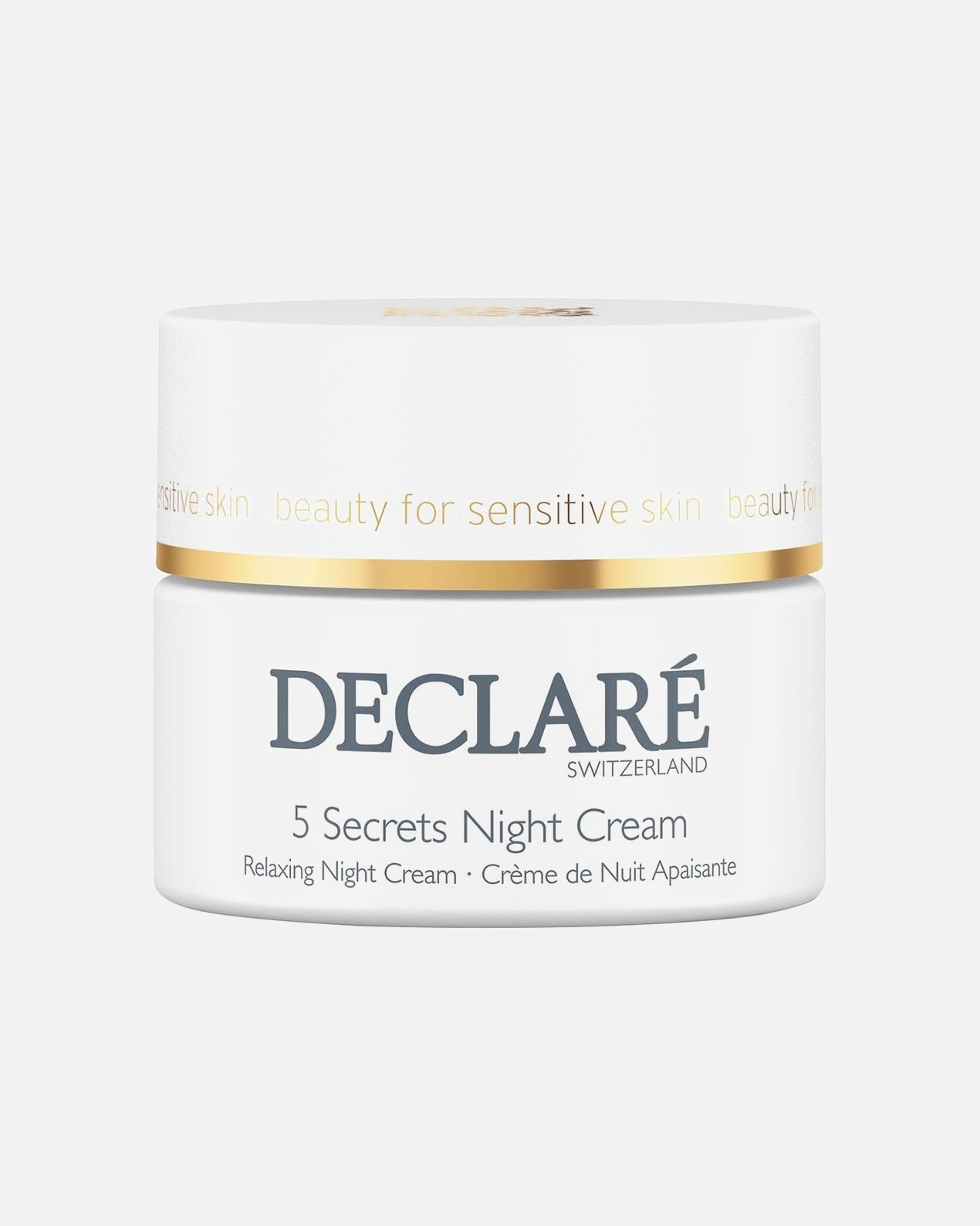 Krem do twarzy dla Unisex Declaré Stress Balance 5 Secrets Night Cream 50 ml