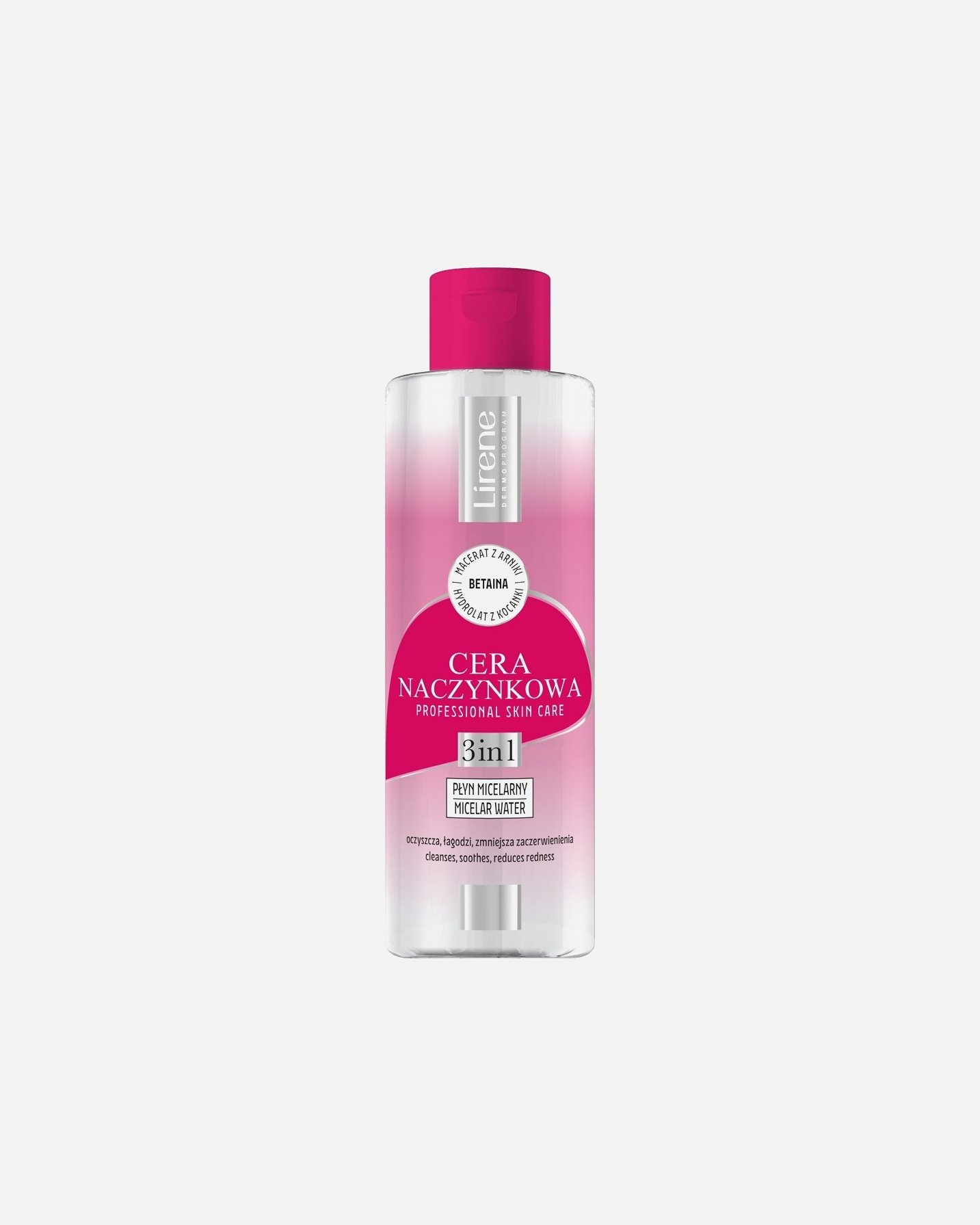 Woda micelarna dla Unisex Lirene CERA NACZYNKOWA Płyn micelarny 3in1 200 ml