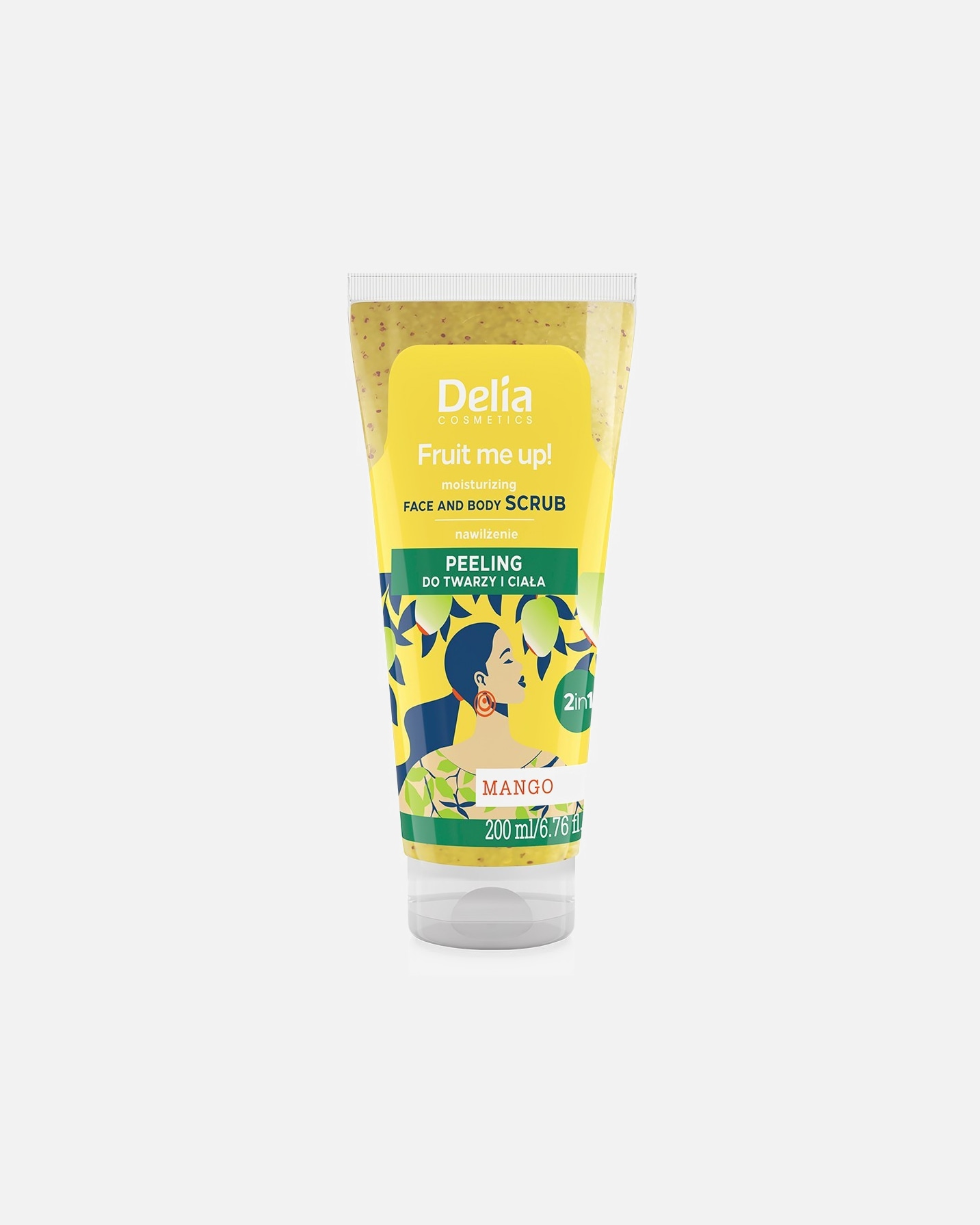 Peeling do ciała dla Unisex Delia Cosmetics PEELING MANGO 200 ML 200 ml