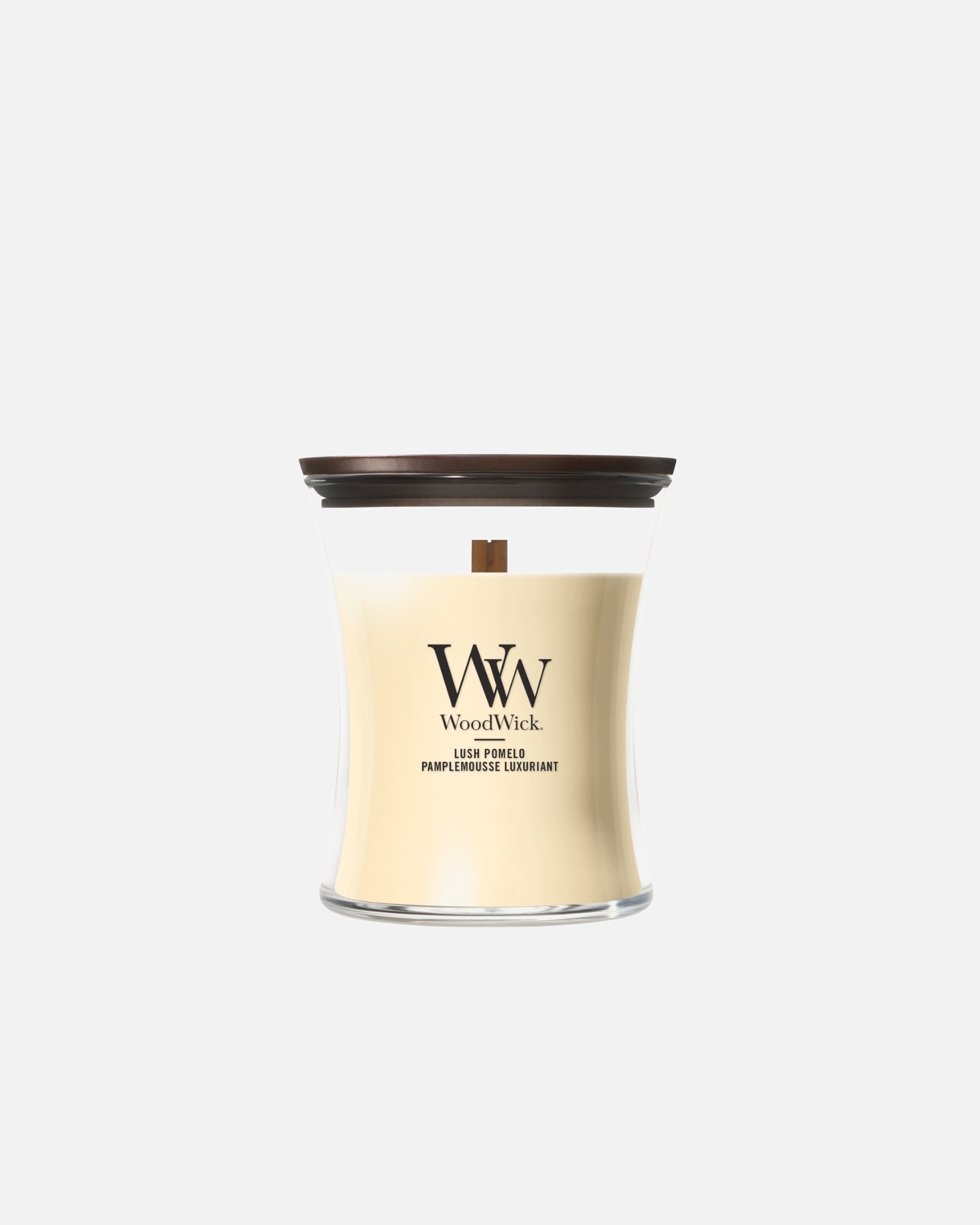 Świeca dla Unisex WoodWick Lush Pomelo M - 275 g