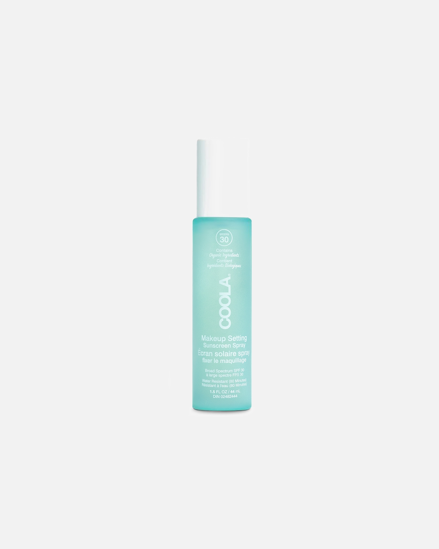 Spray do twarzy dla Unisex Coola Minerały Makeup Setting Spray SPF 30 Green Tea/Aloe Makeup Setting Spray SPF 30 Green Tea/Aloe