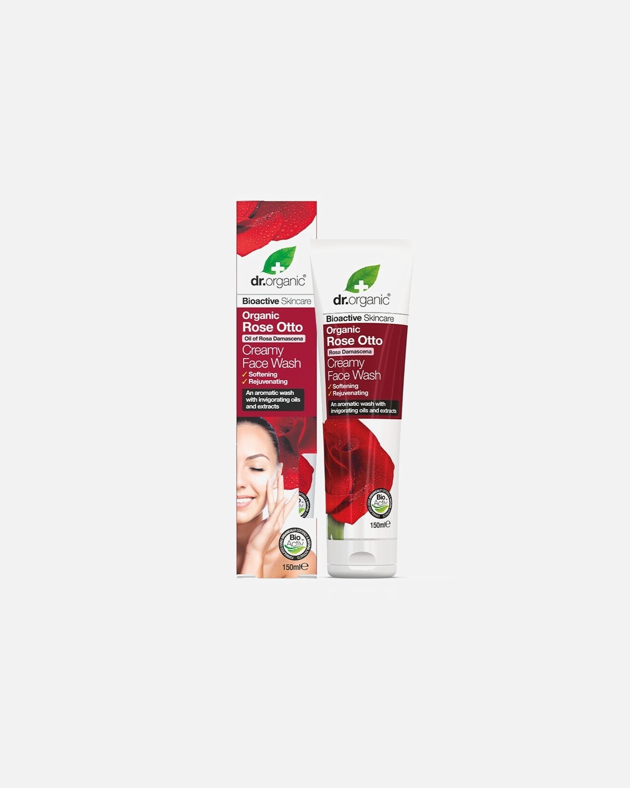 Krem myjący dla Unisex Dr. Organic Rose Otto Mycie twarzy 150 ml