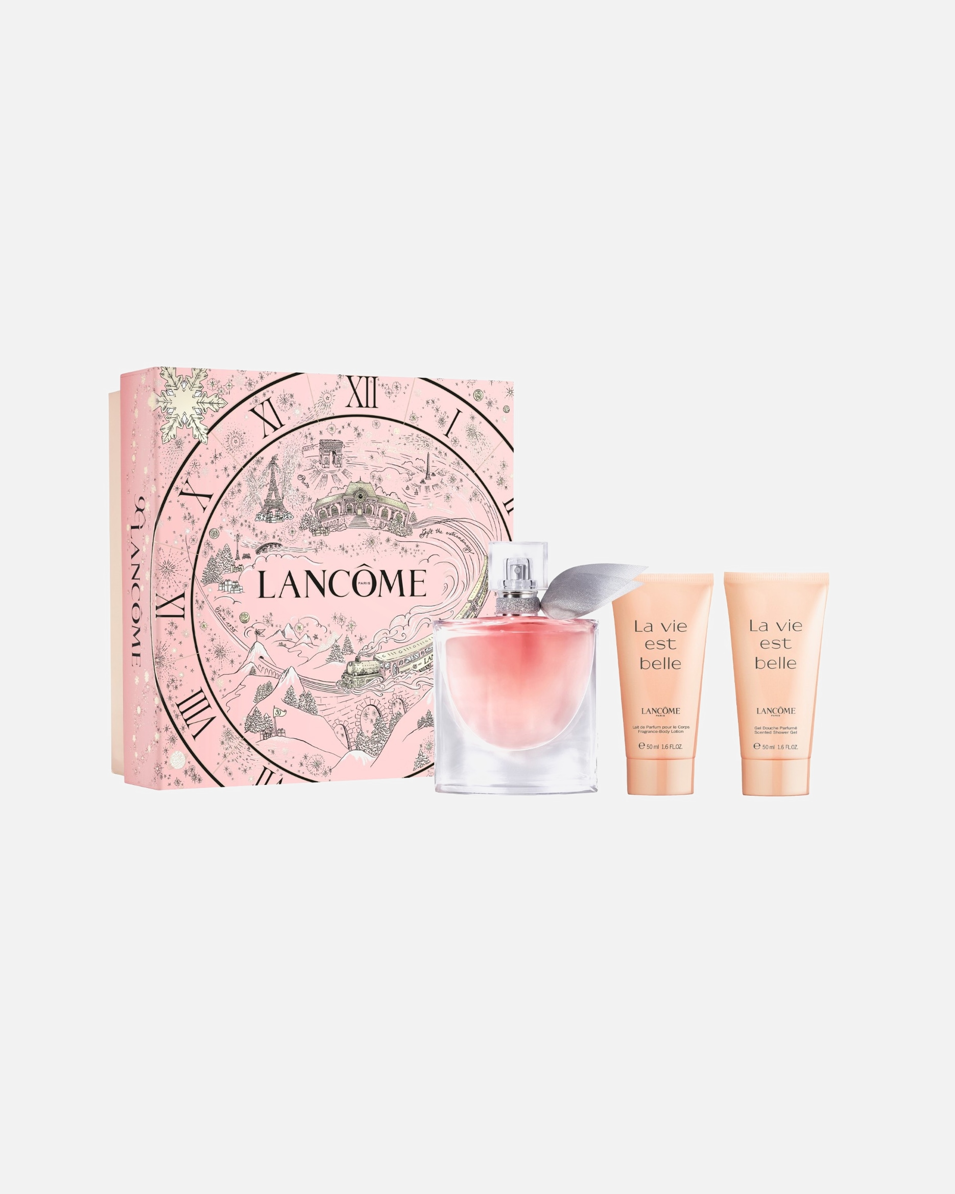 Zestaw zapachowy dla Kobieta Lancôme La vie est belle La Vie Est Belle – świąteczny zestaw prezentowy z wodą perfumowaną, żelem i balsamem 1 szt.